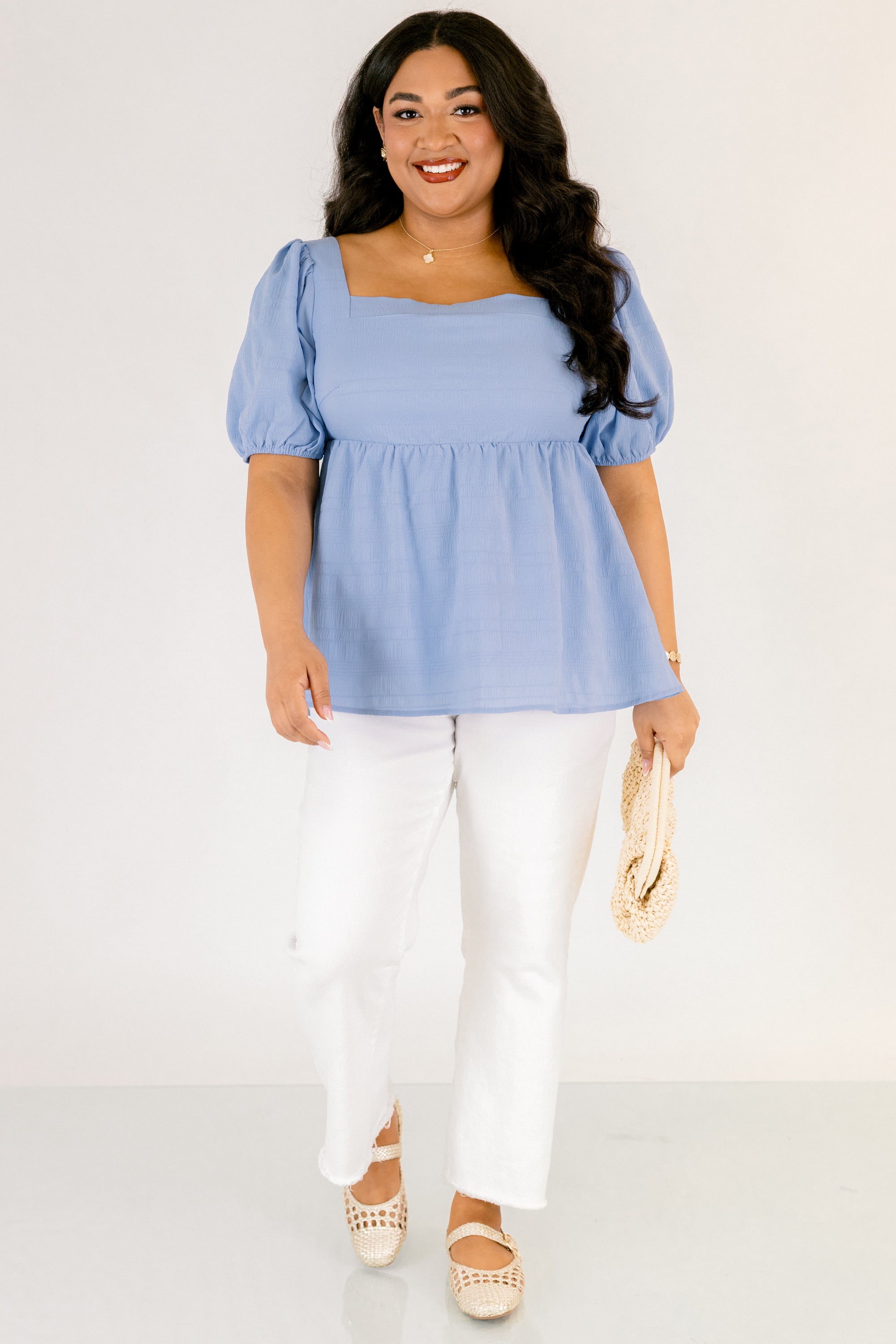 Live A Little Top, Blue