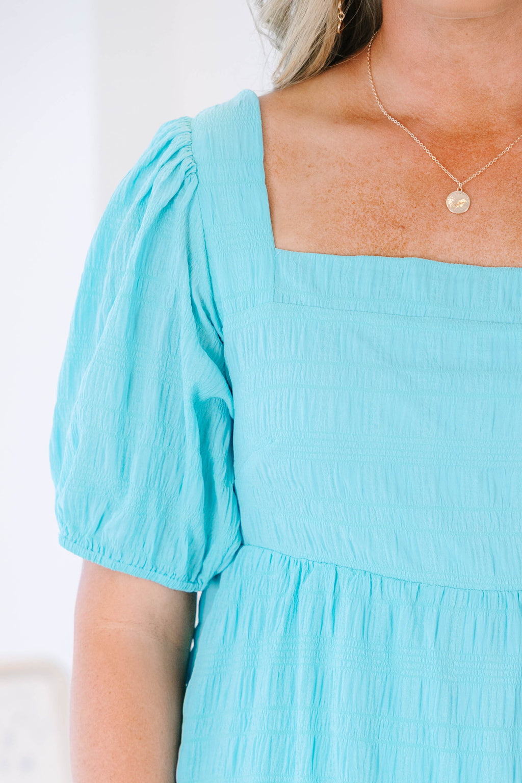 Live A Little Top, Lake Blue