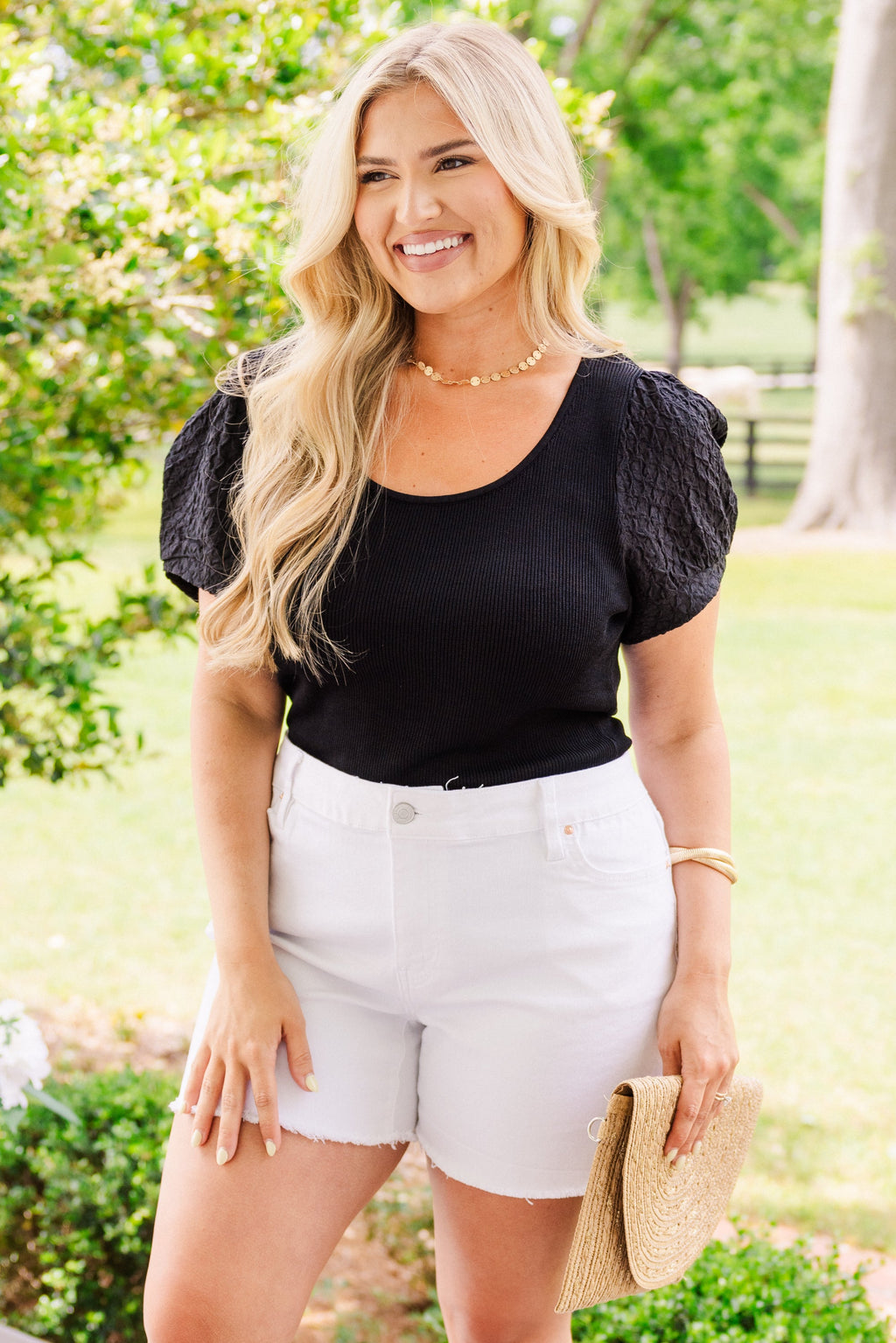 Livin' On Love Bodysuit, Black