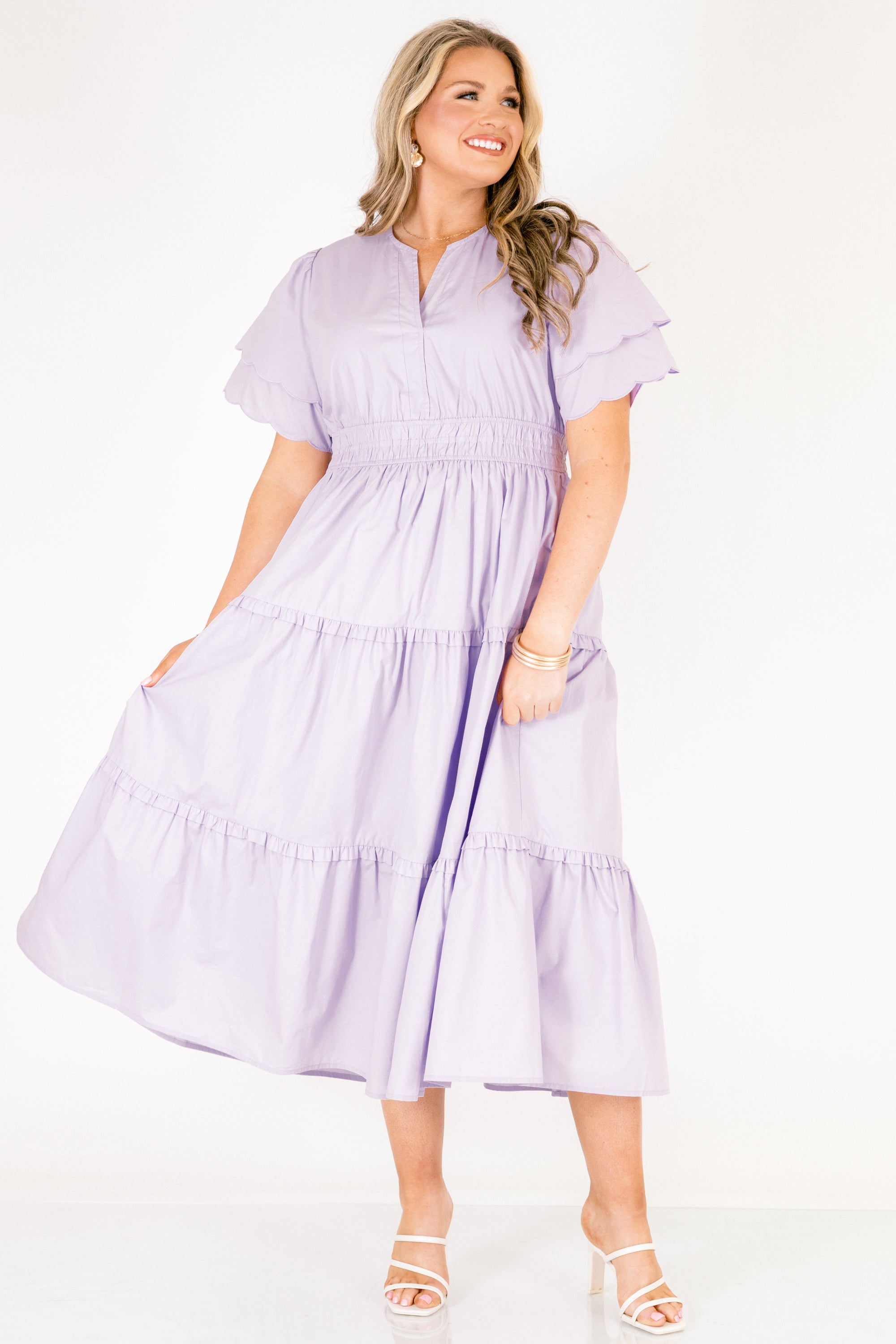 Living For The Classics Dress, Purple