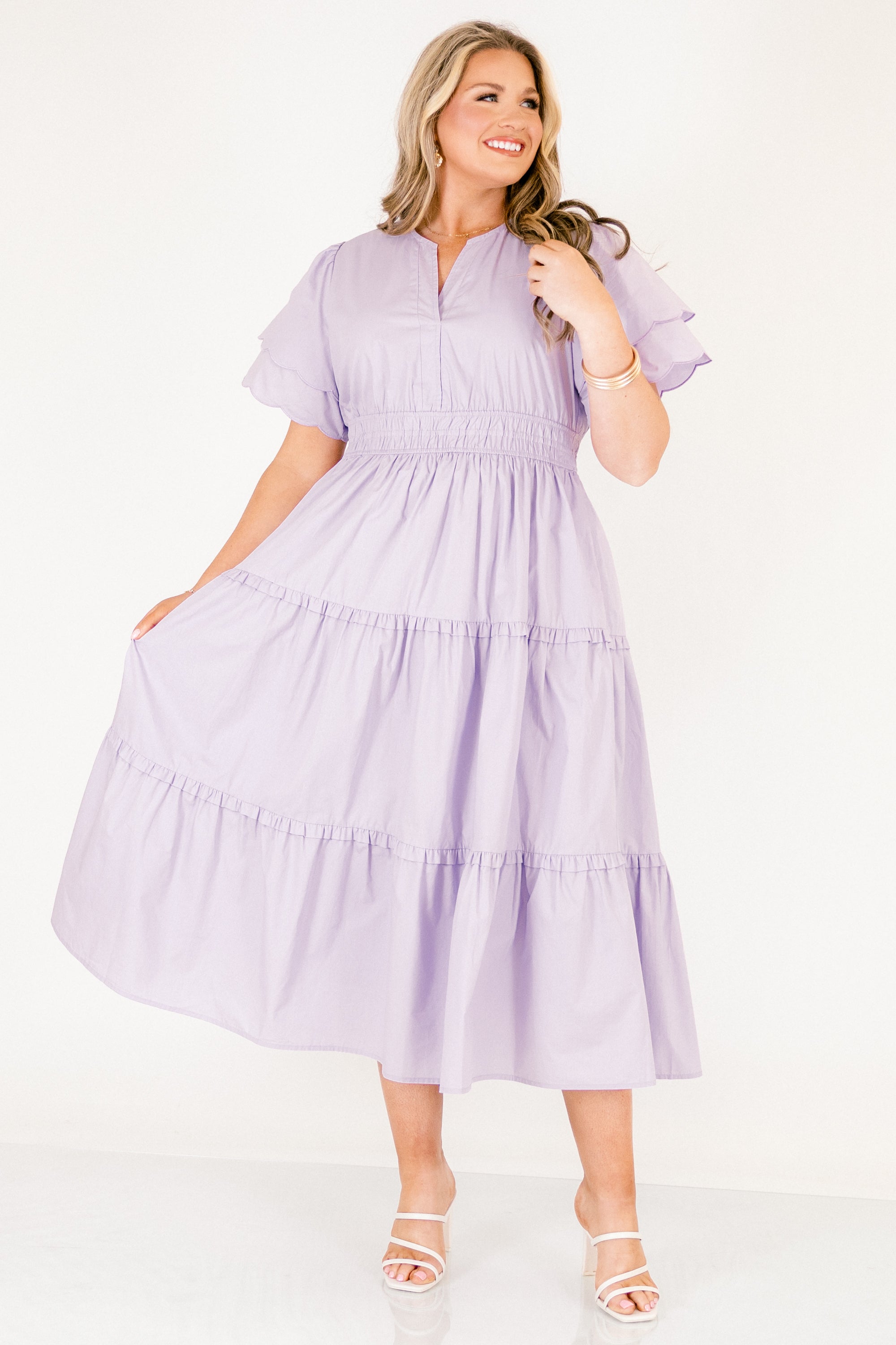 Living For The Classics Dress, Purple