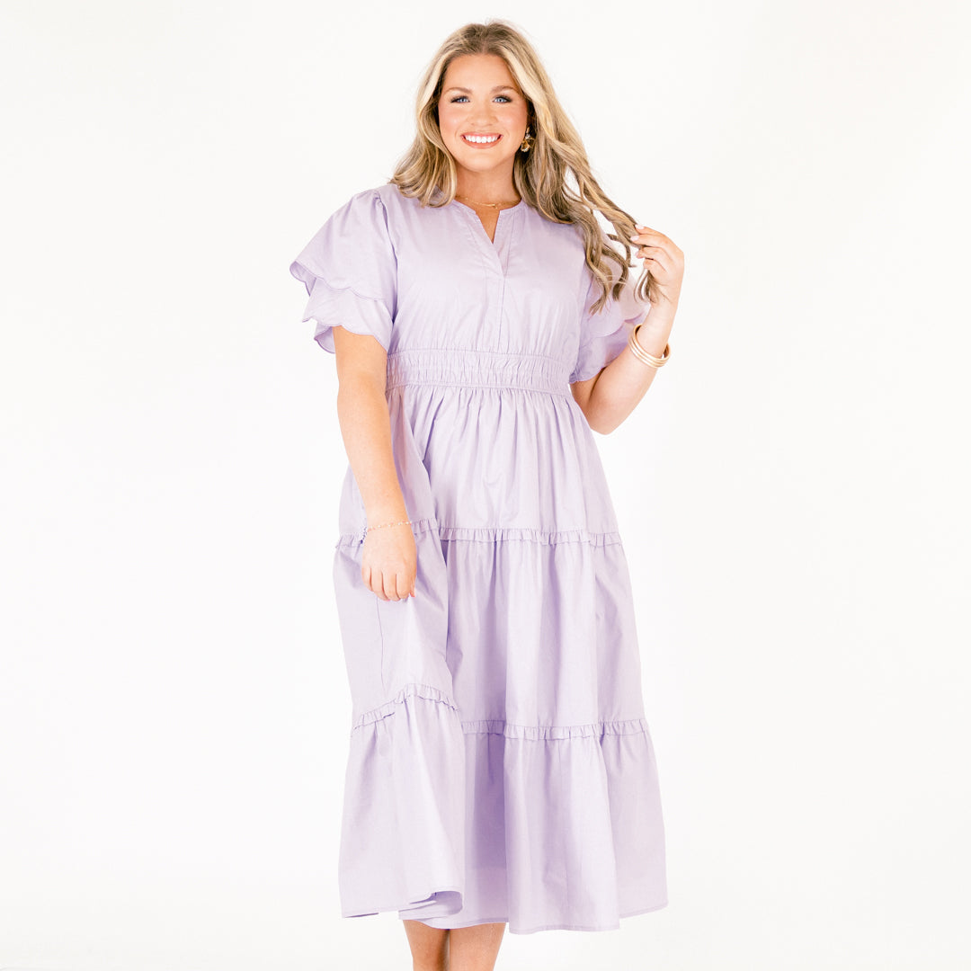 Living For The Classics Dress, Purple