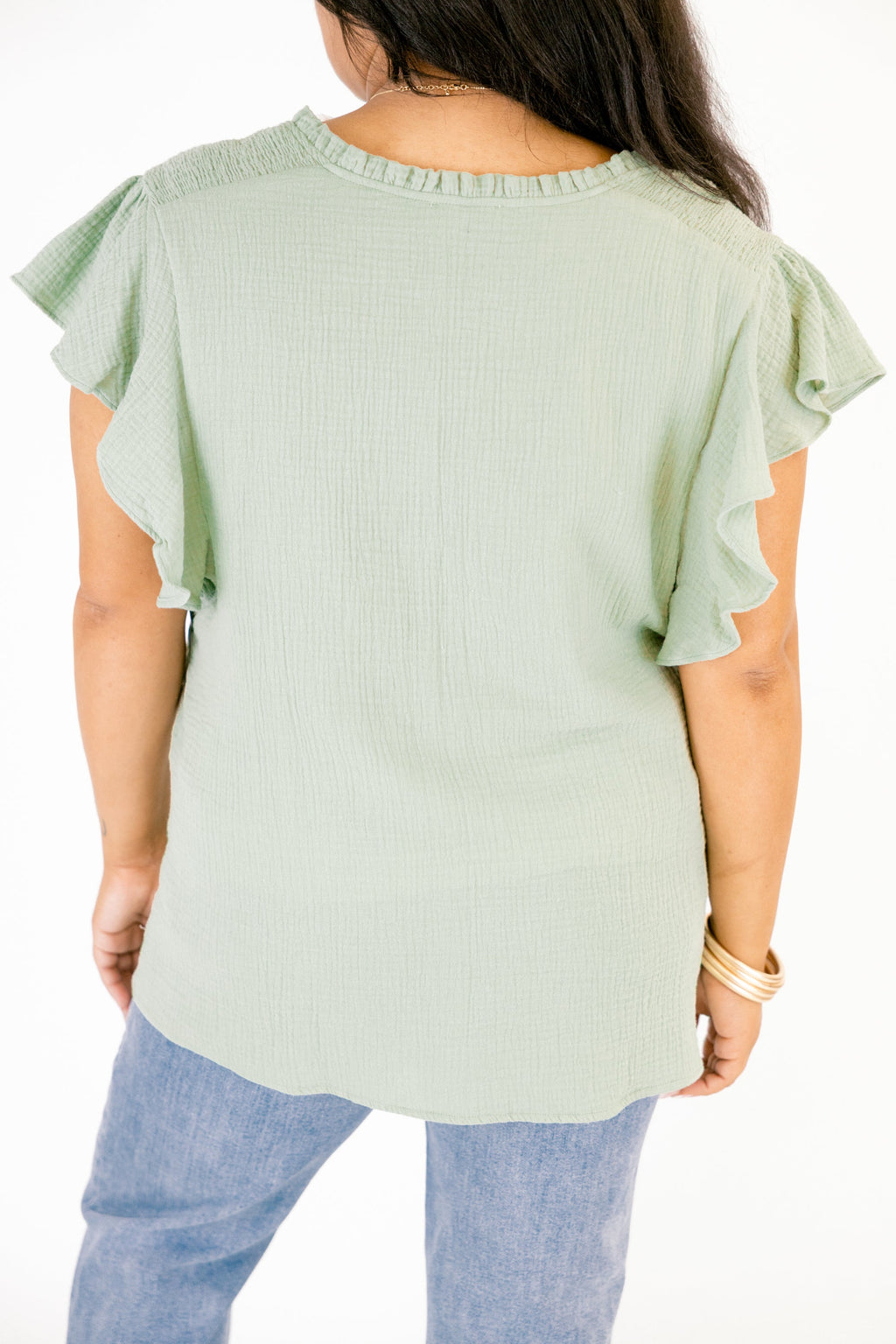 Living My Truth Top, Green