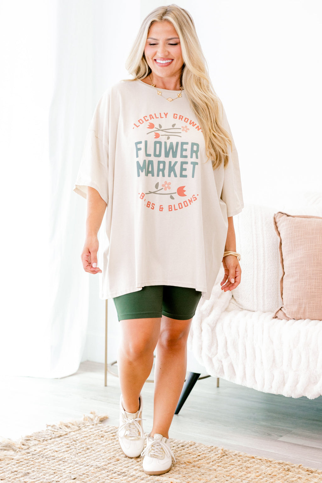 Run Into You Shorts, Army Green