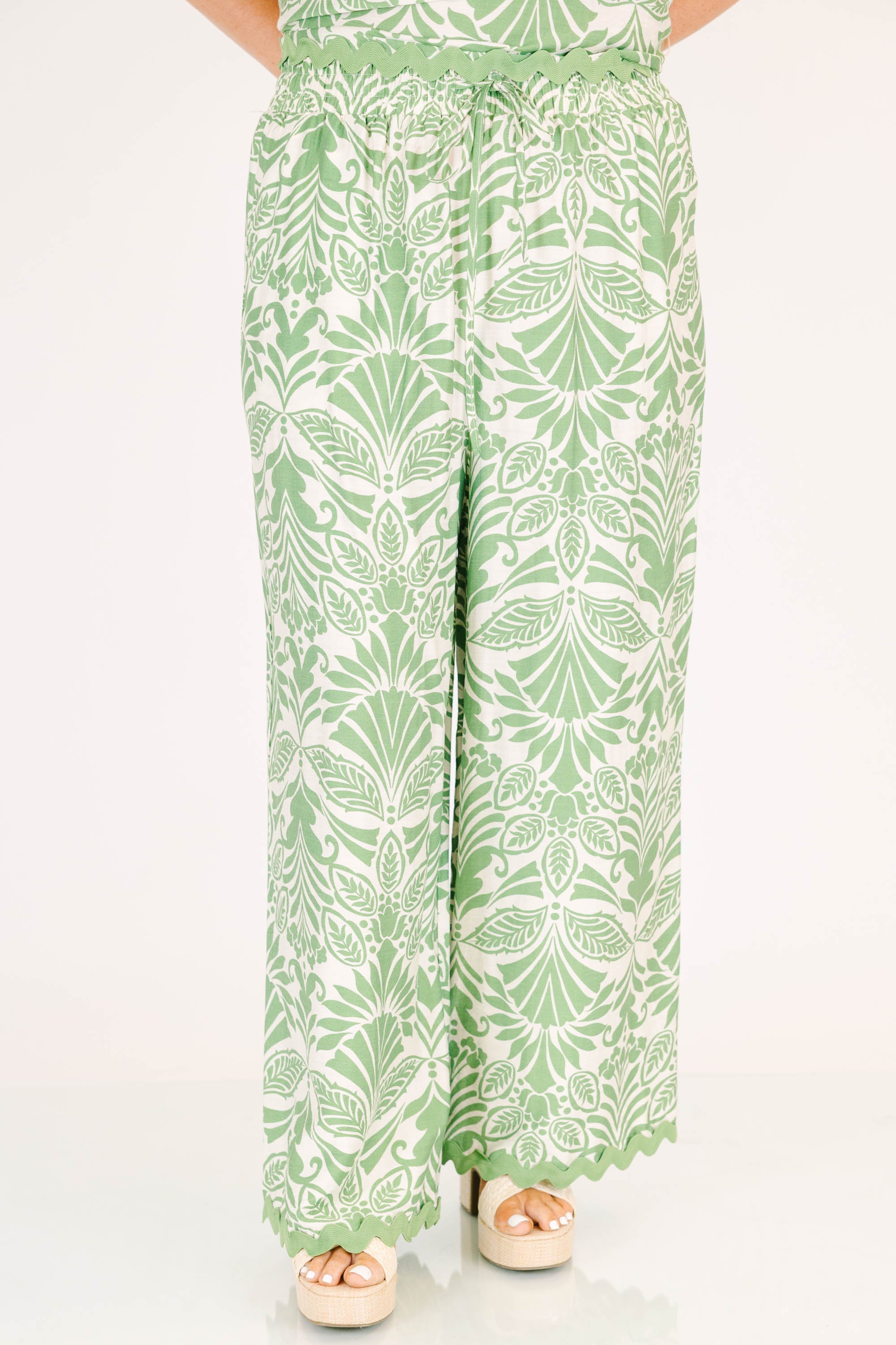 Look And Feel Good Pants, Green
