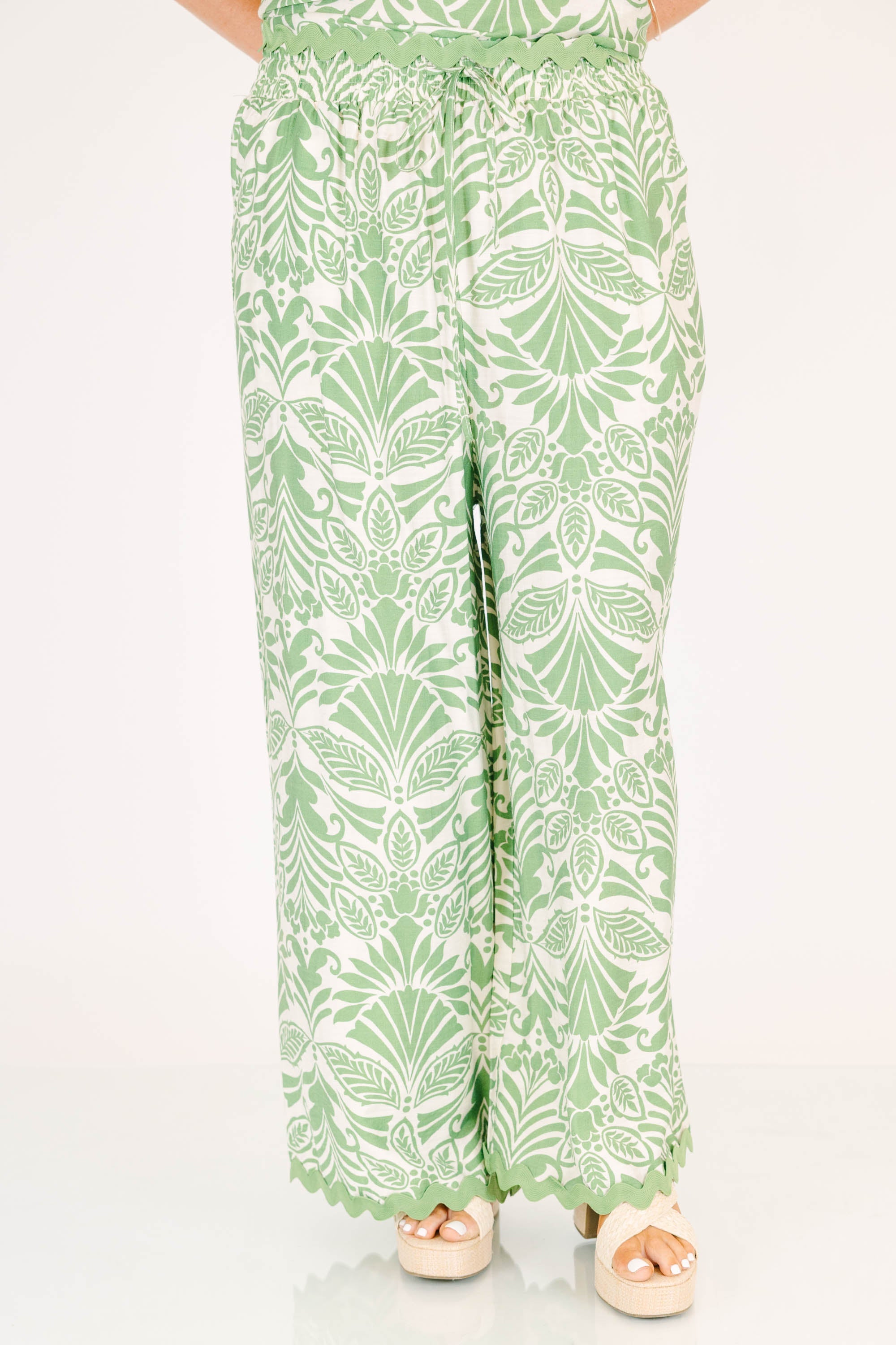 Look And Feel Good Pants, Green