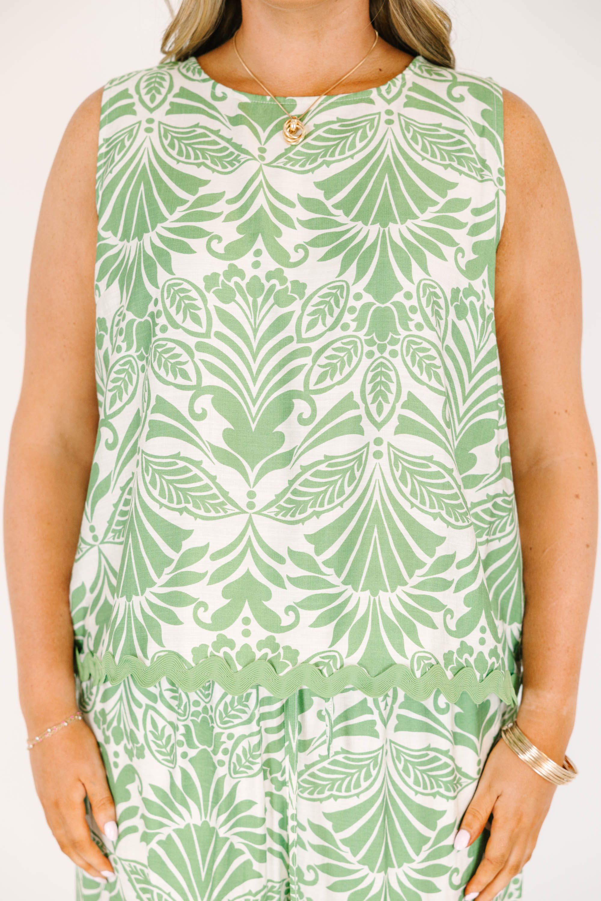 Look And Feel Good Top, Green