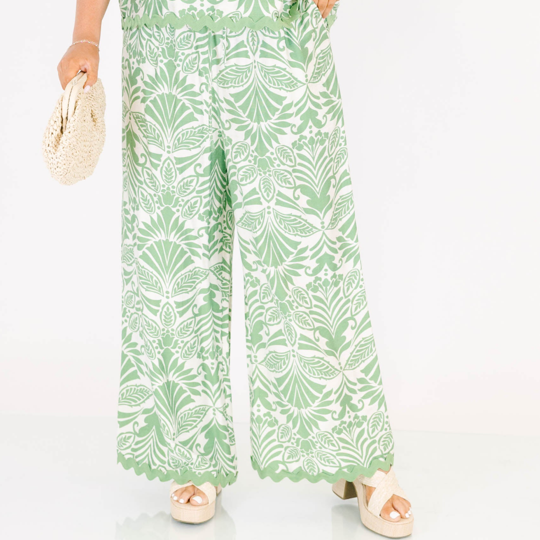 Look And Feel Good Pants, Green