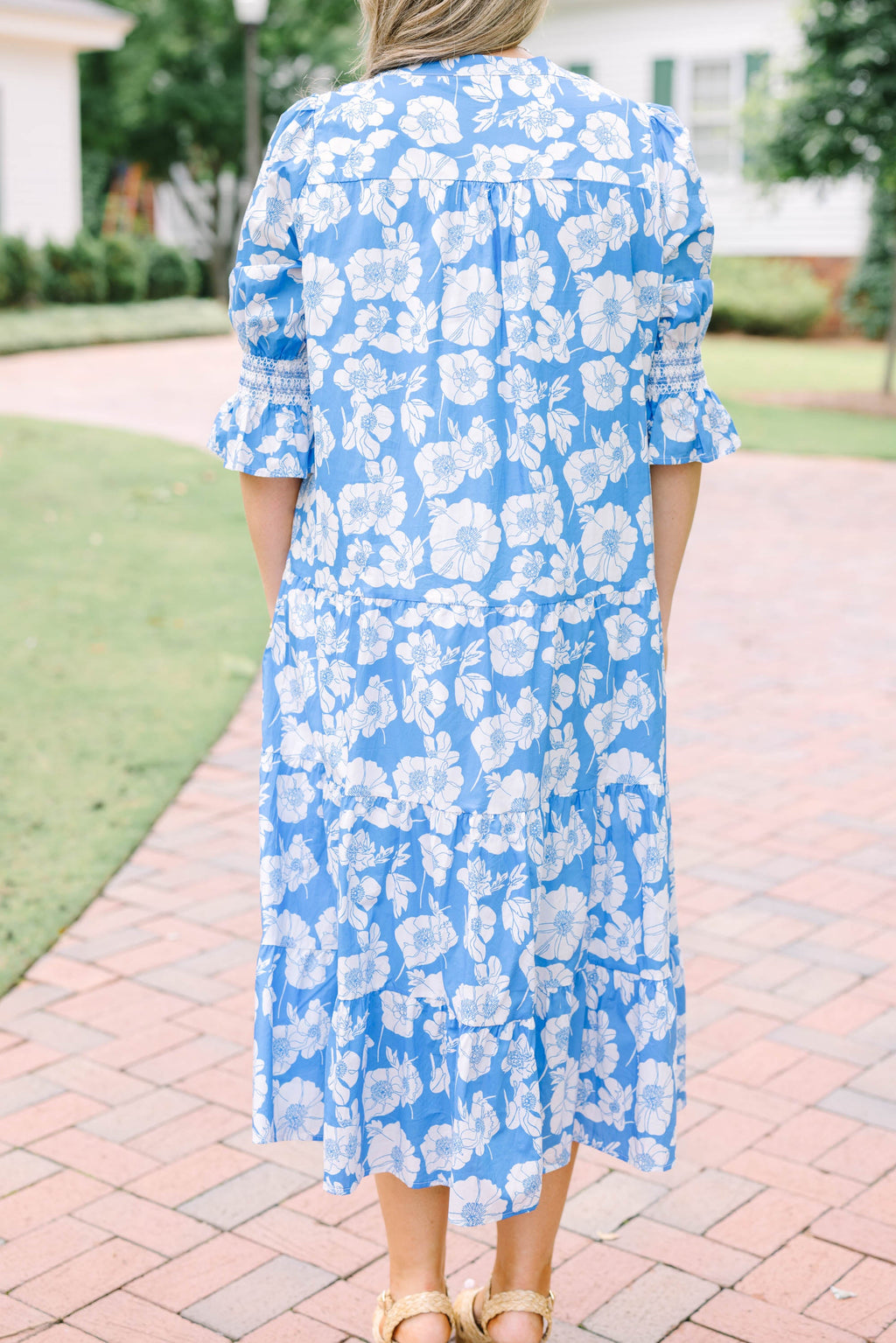 Look At You Dress, Blue Floral