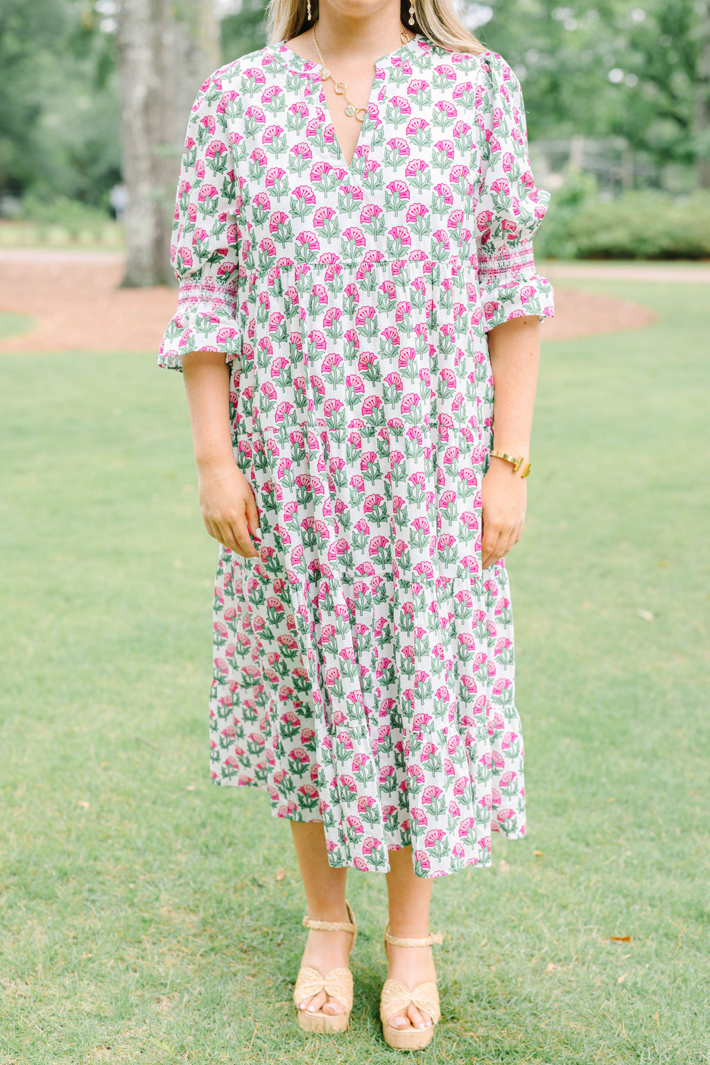 Look At You Dress, Pink Floral