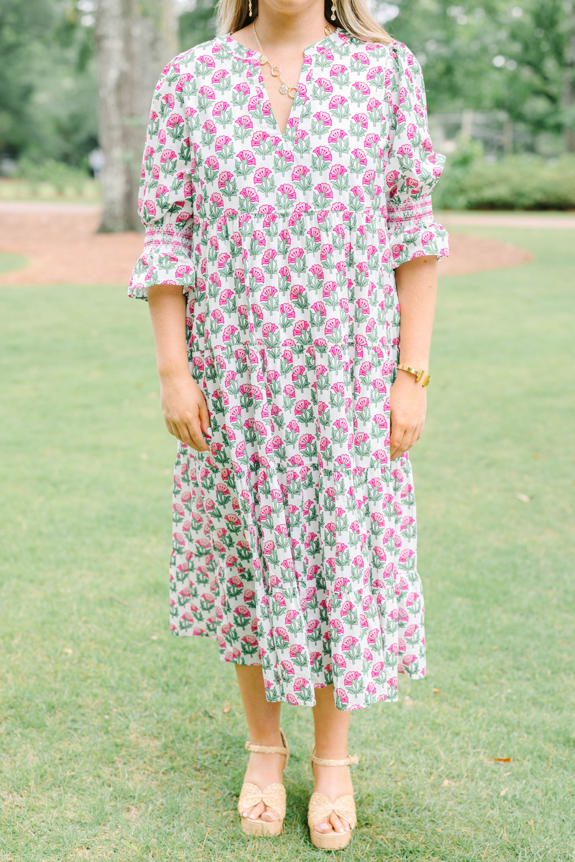 Look At You Dress, Pink Floral