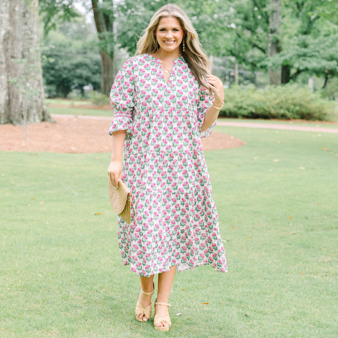 Look At You Dress, Pink Floral