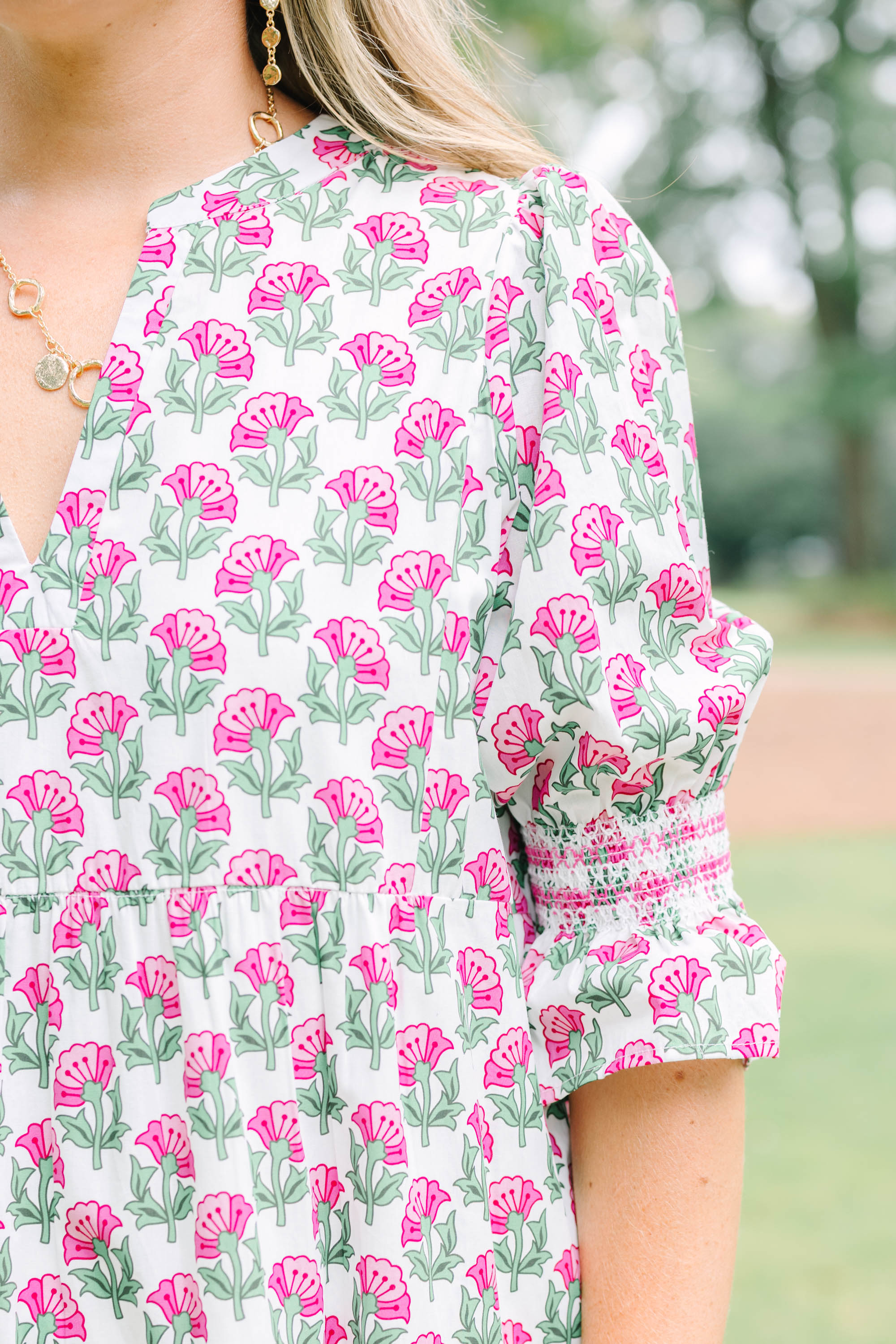 Look At You Dress, Pink Floral