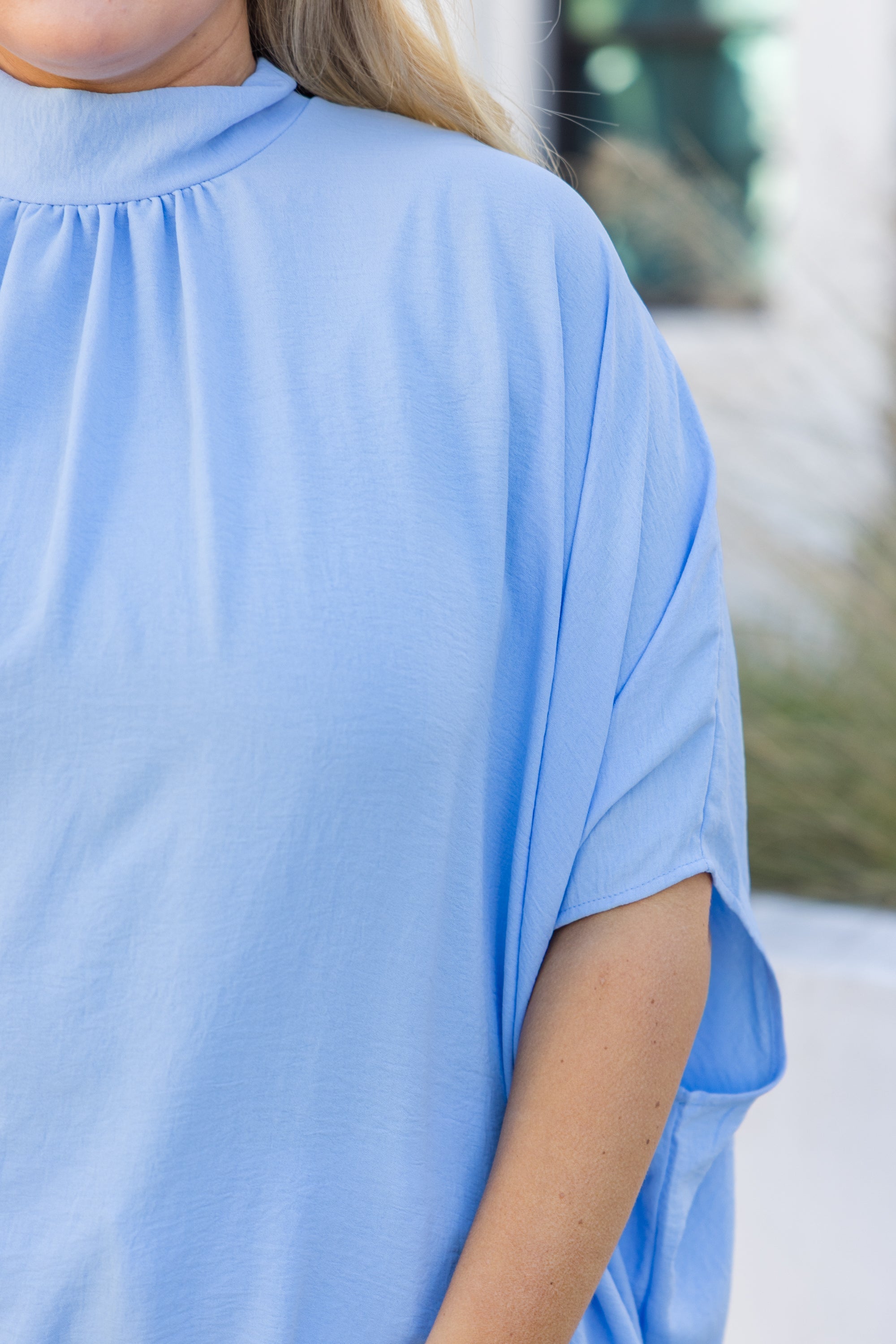Look Good, Feel Good Top, Light Blue