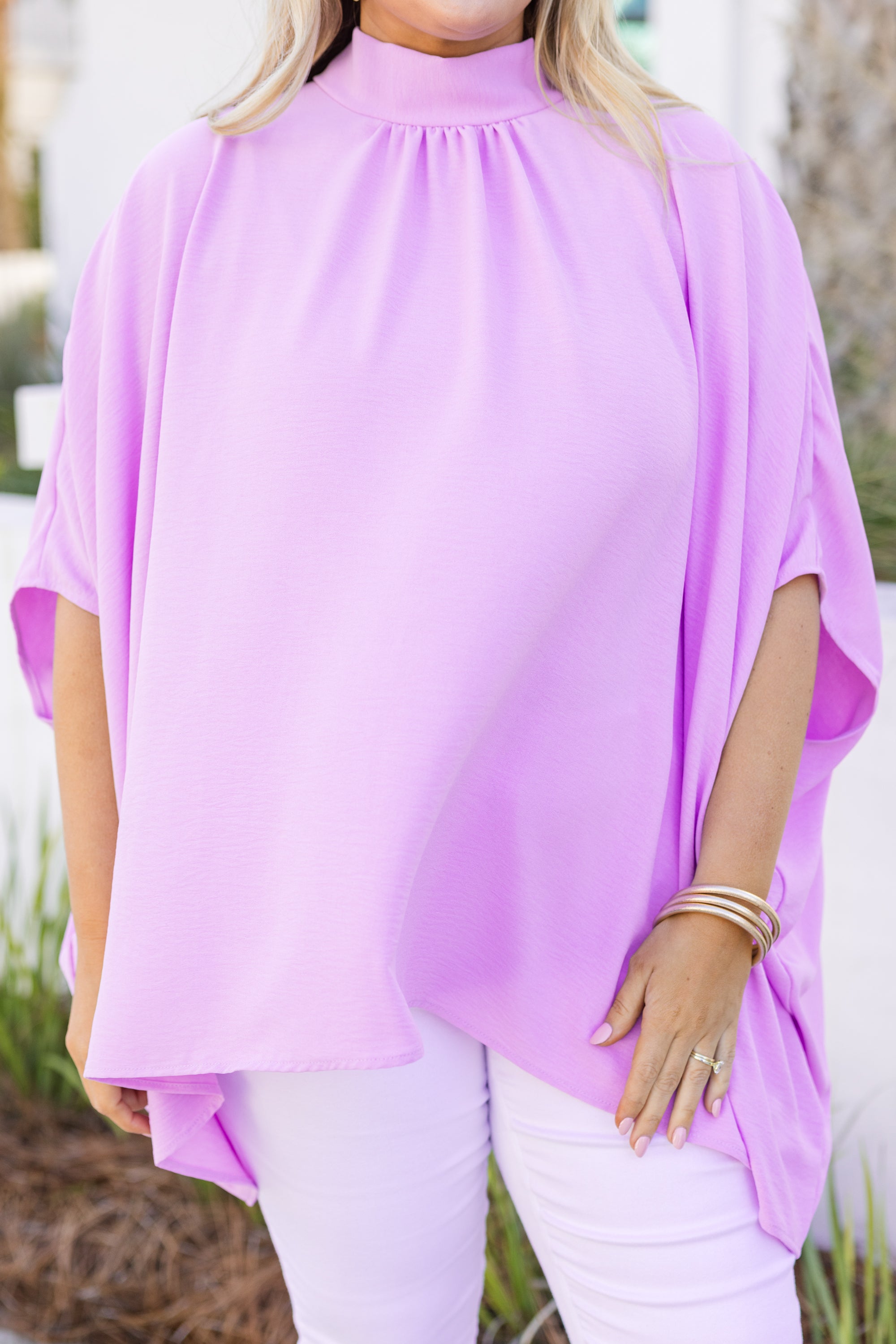 Look Good, Feel Good Top, Lilac