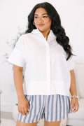 Looking Ahead Top, White
