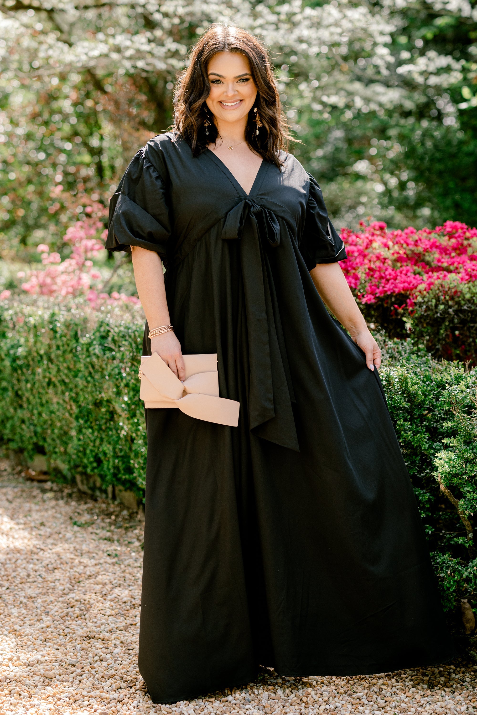Looking At Me Maxi Dress, Black