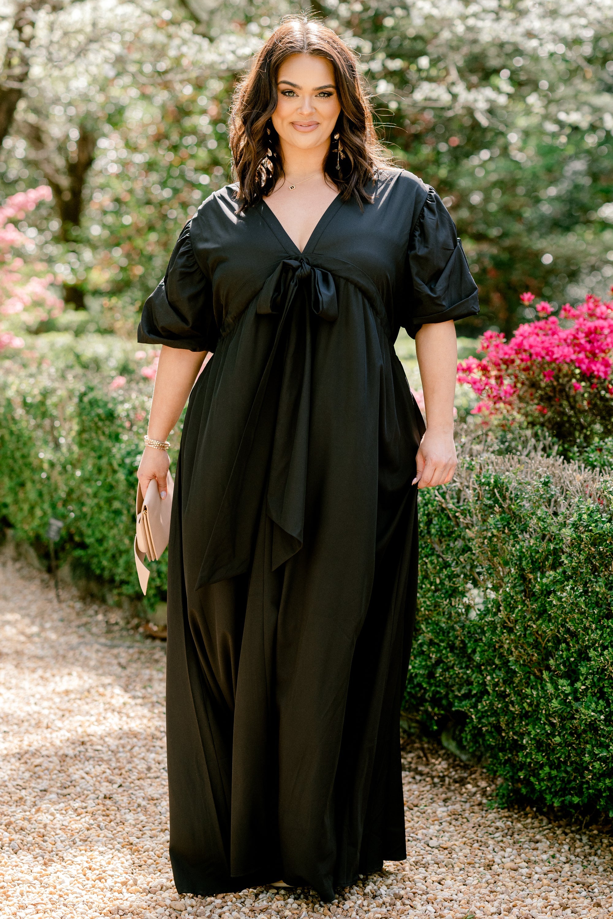 Looking At Me Maxi Dress, Black