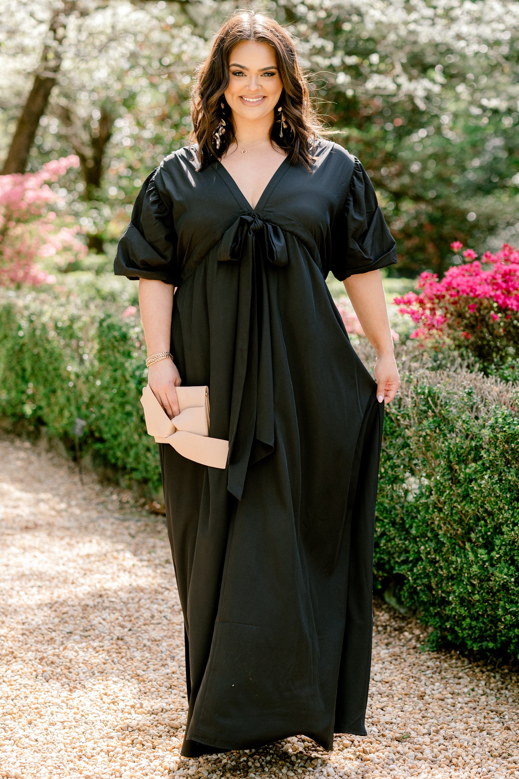 Looking At Me Maxi Dress, Black