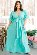 Looking At Me Maxi Dress, Seafoam