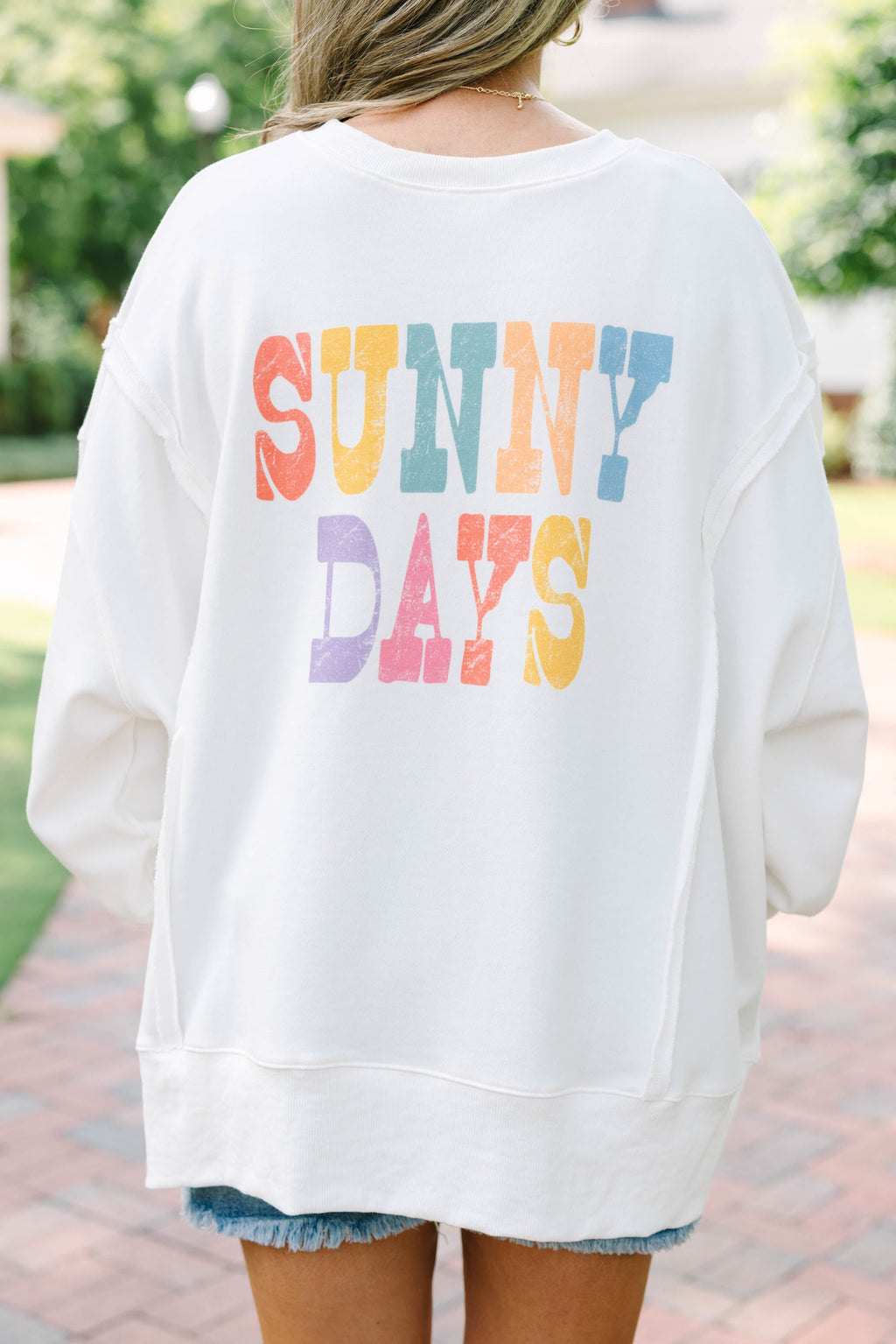 Looking for Sunny Days Comfy Crew, Ivory
