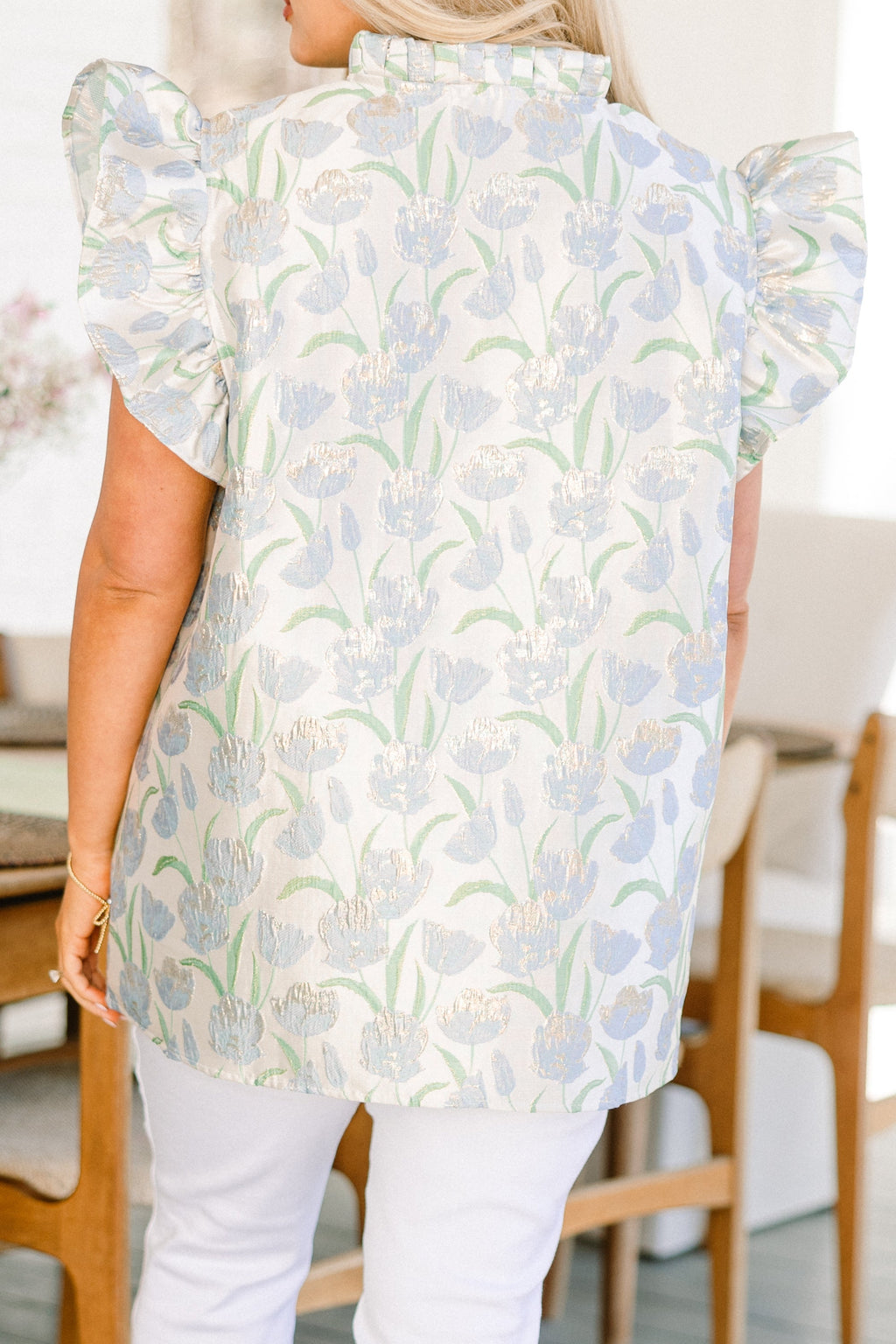 Lost The Chance Top, Blue