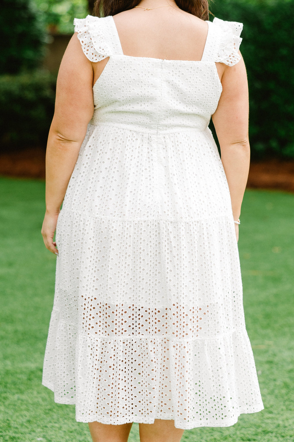 Lots To Love Dress, White