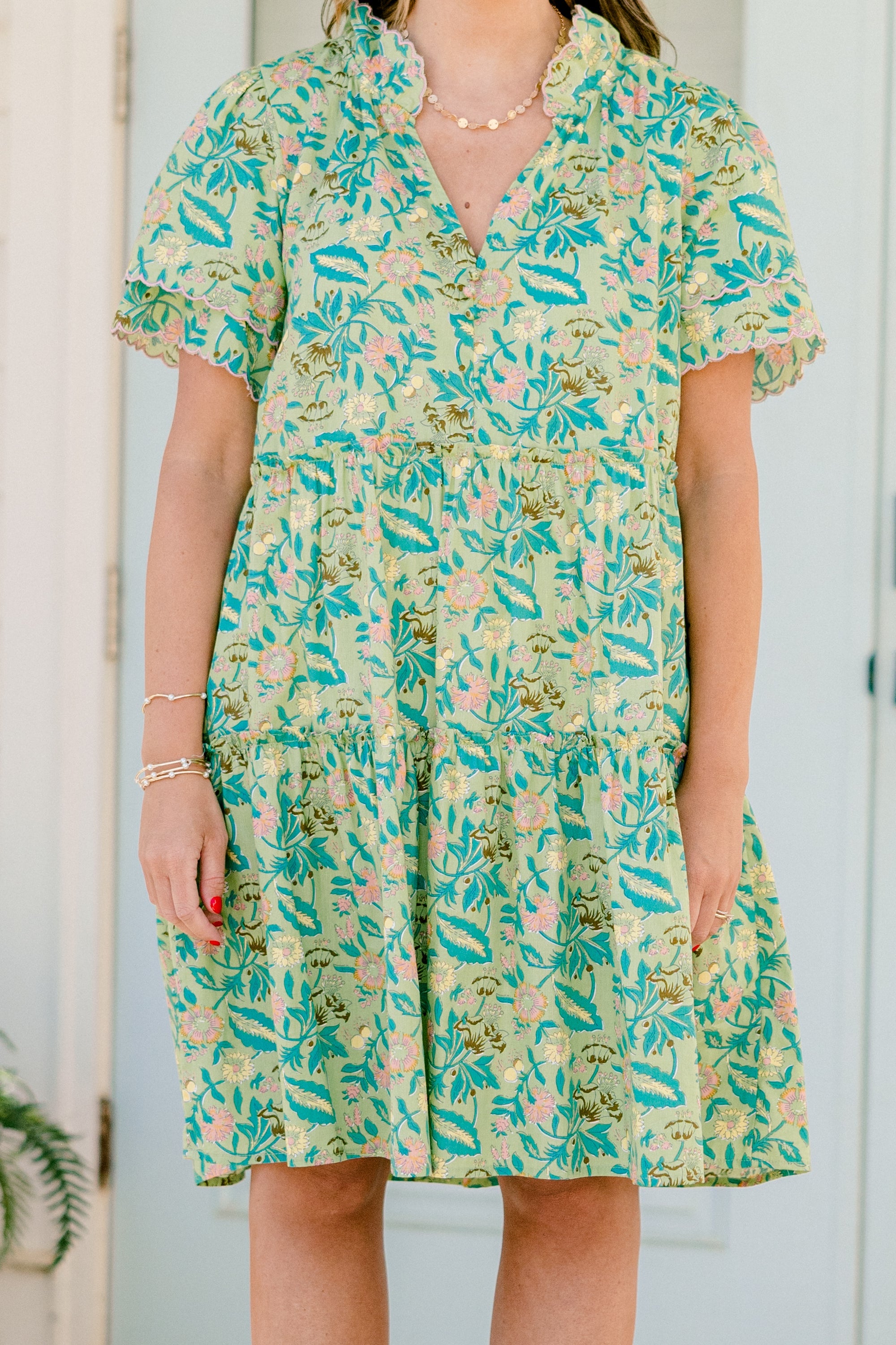 Lost Your Chance Dress, Green