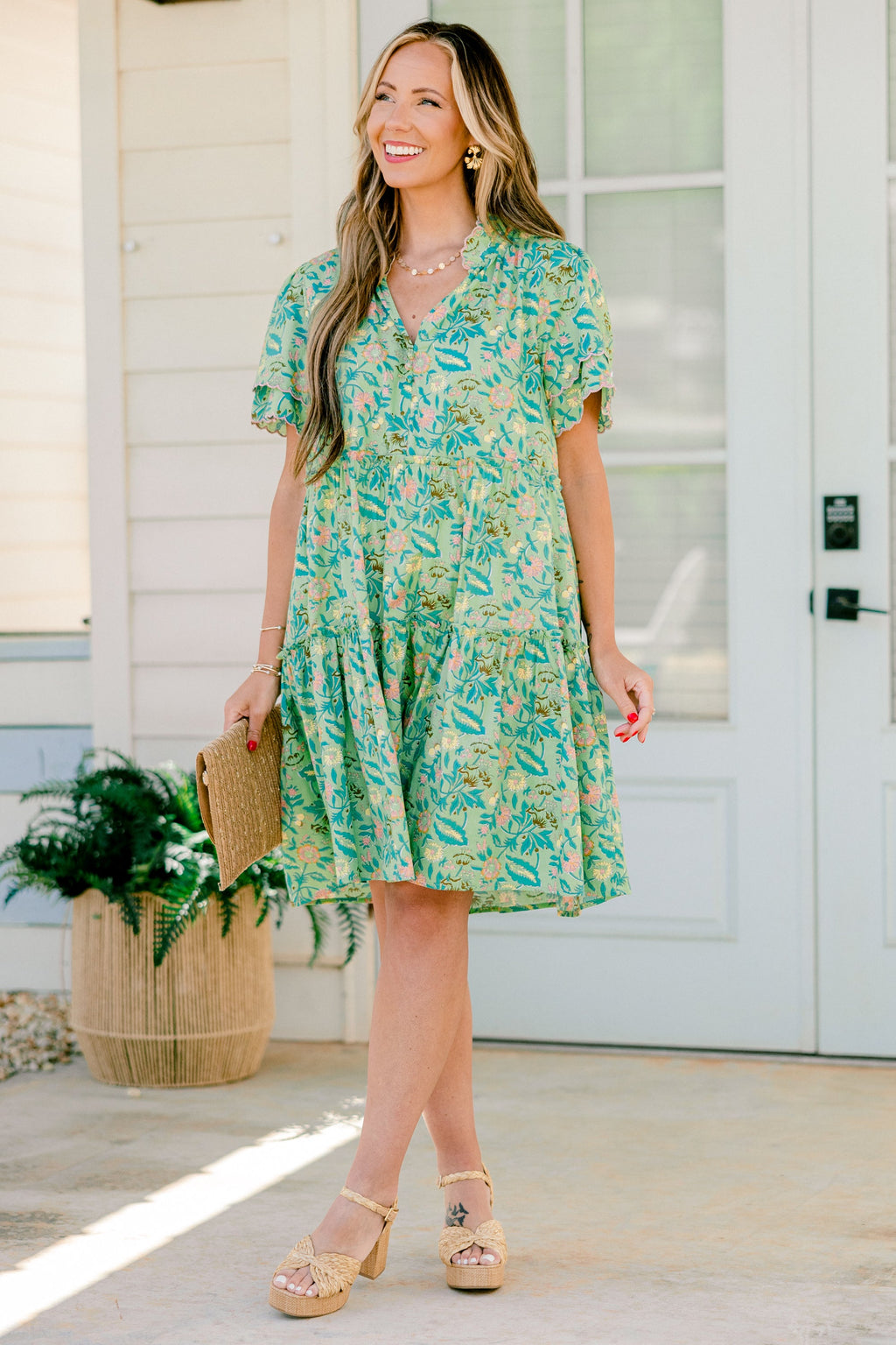 Lost Your Chance Dress, Green