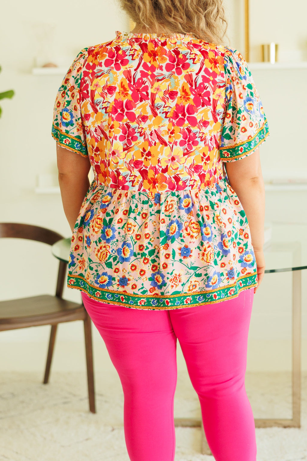 Love And Be Loved By Me Top, Pink Mix