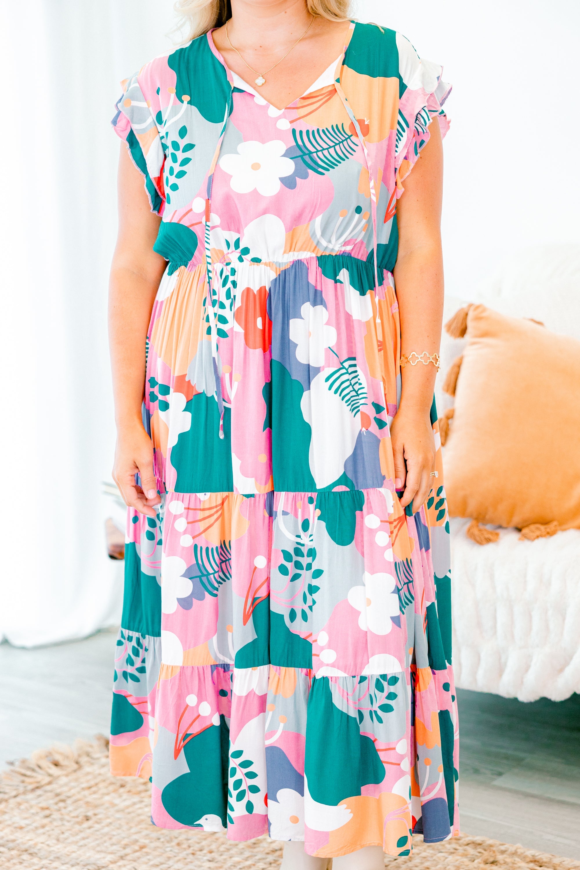 Love And Care Dress, Pink