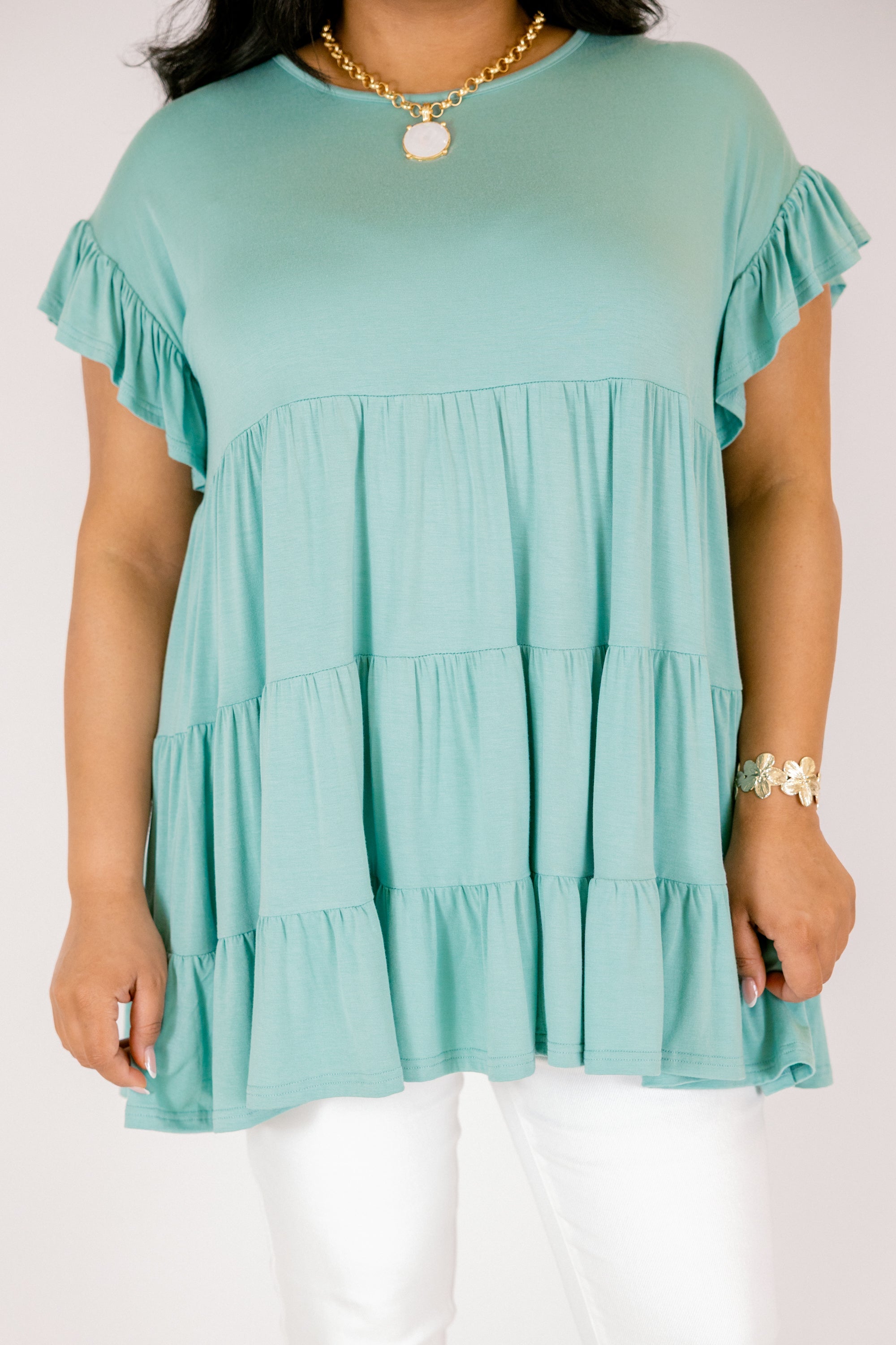 Love And Honey Tunic, Teal
