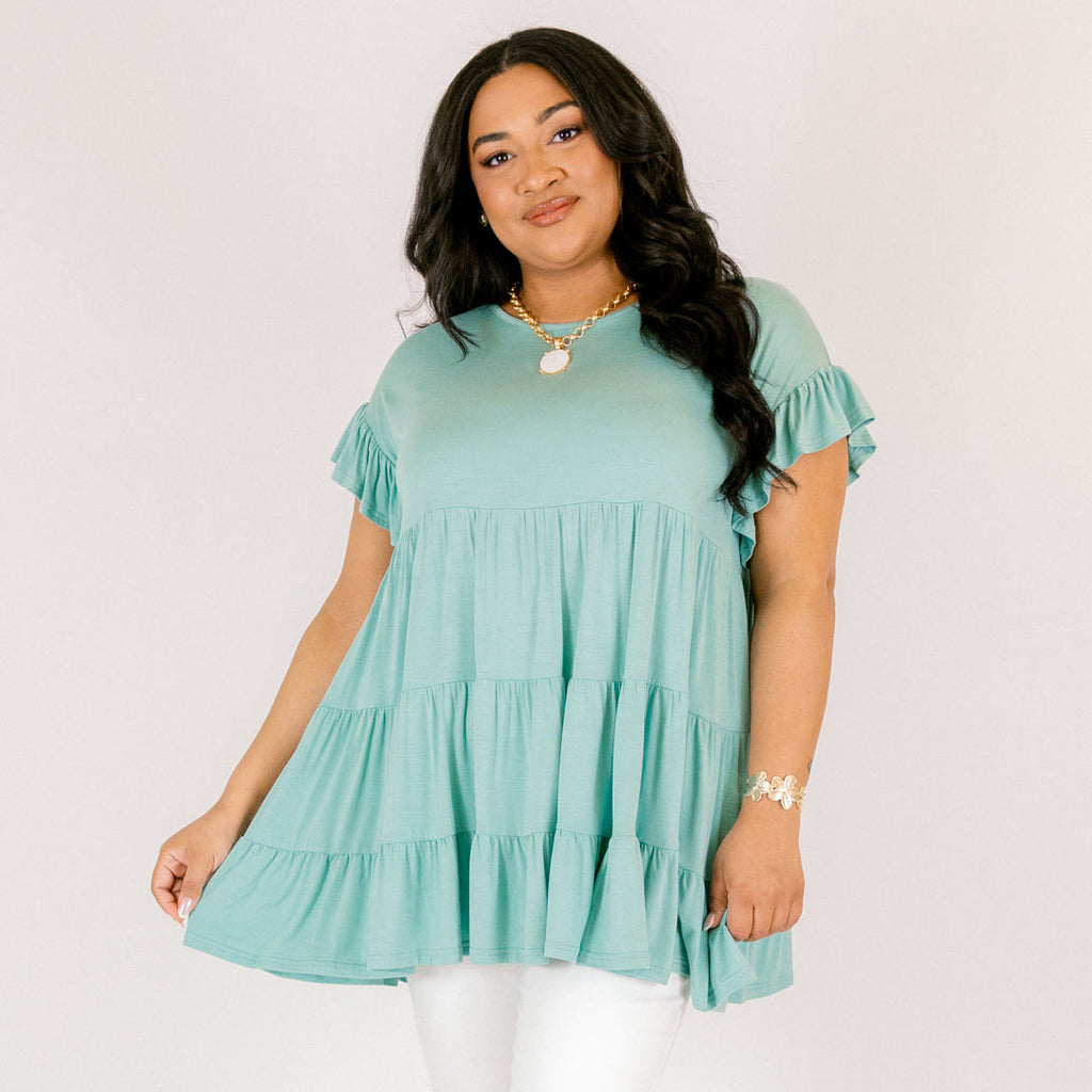 Love And Honey Tunic, Teal
