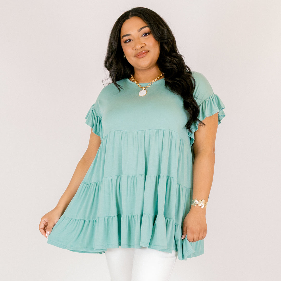 Love And Honey Tunic, Teal