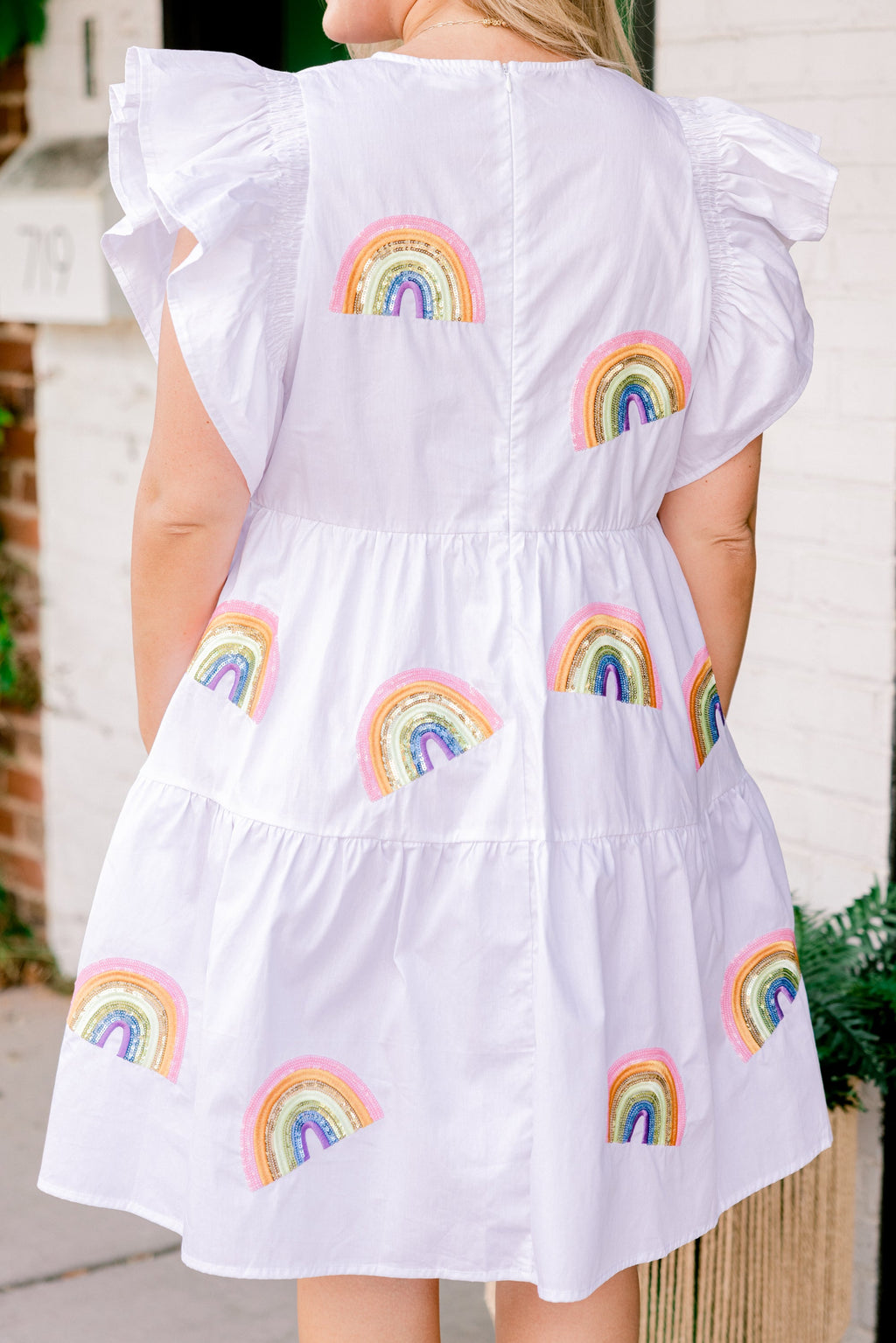 Love And Luck Dress, White