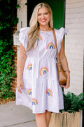 Love And Luck Dress, White
