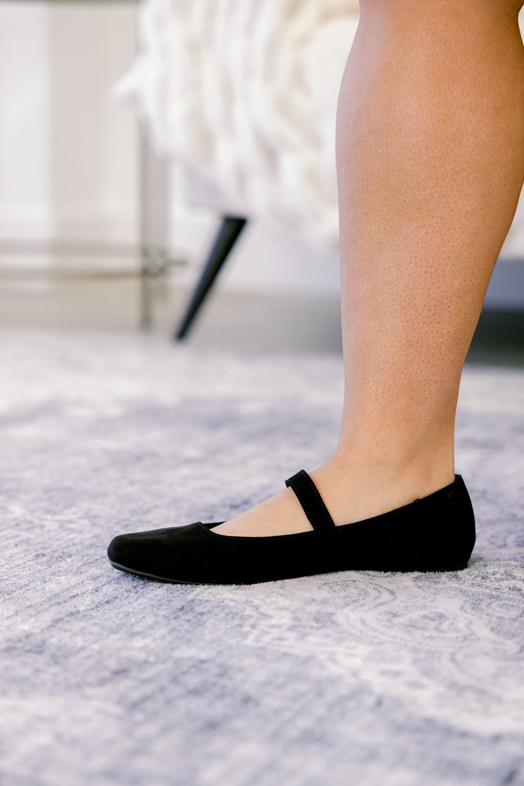Love Is The Only Way Flats, Black