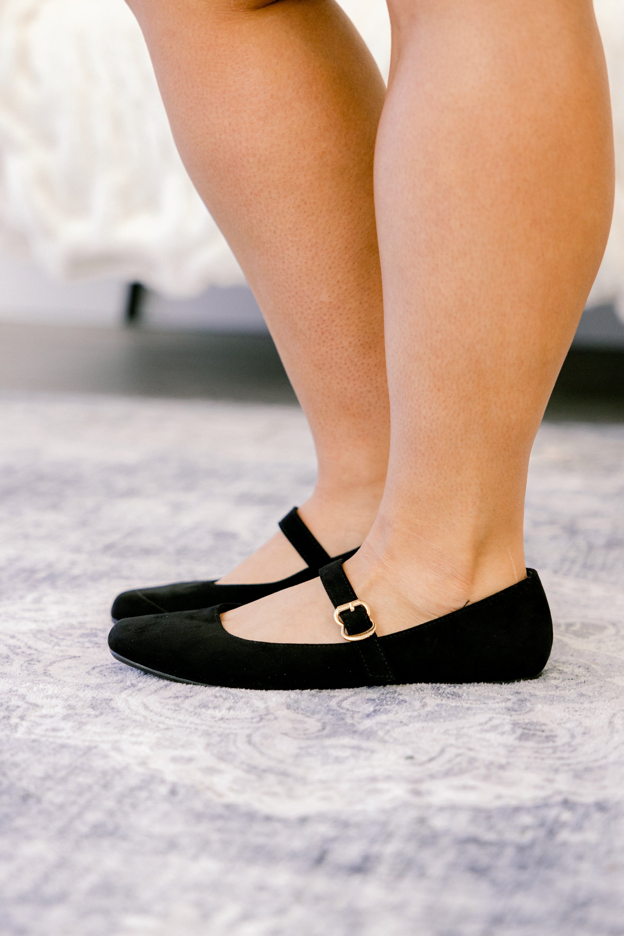 Love Is The Only Way Flats, Black