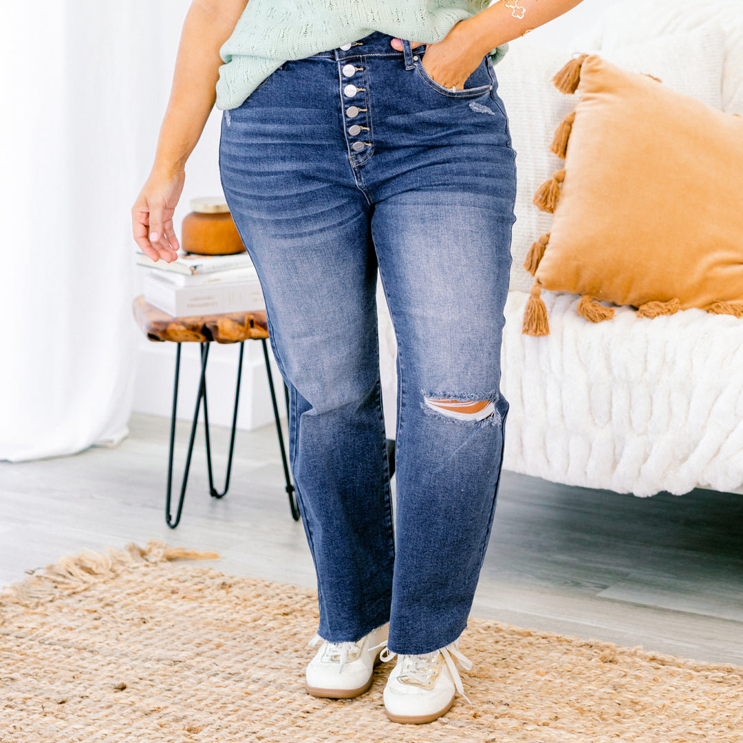 Love Like A Love Song Jeans, Dark Wash