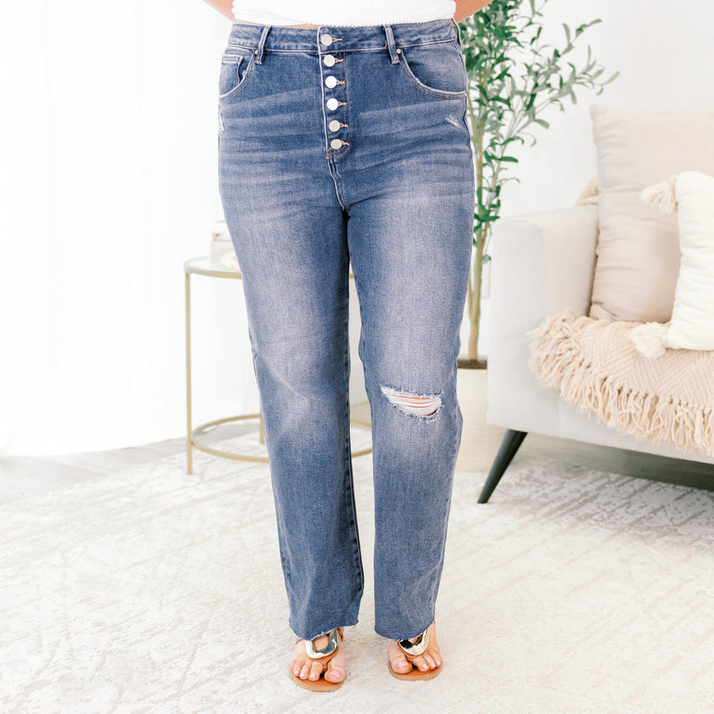 Love Like A Love Song Jeans, Medium Wash