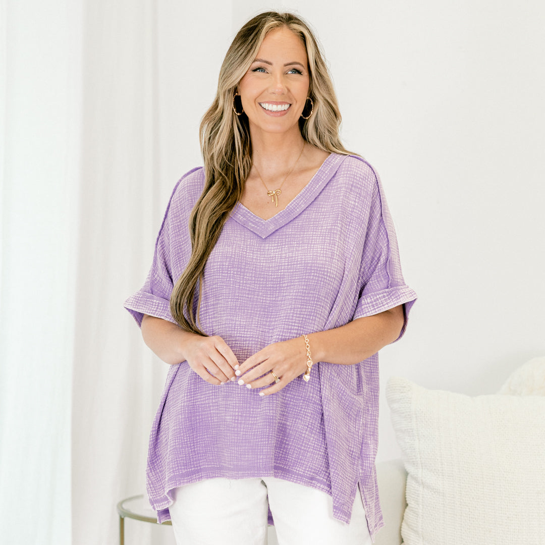 Love Like You Mean It Top, Lavender