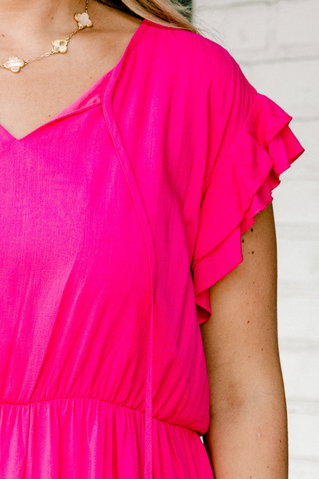 Love Me or Leave Me Dress, Hot Pink