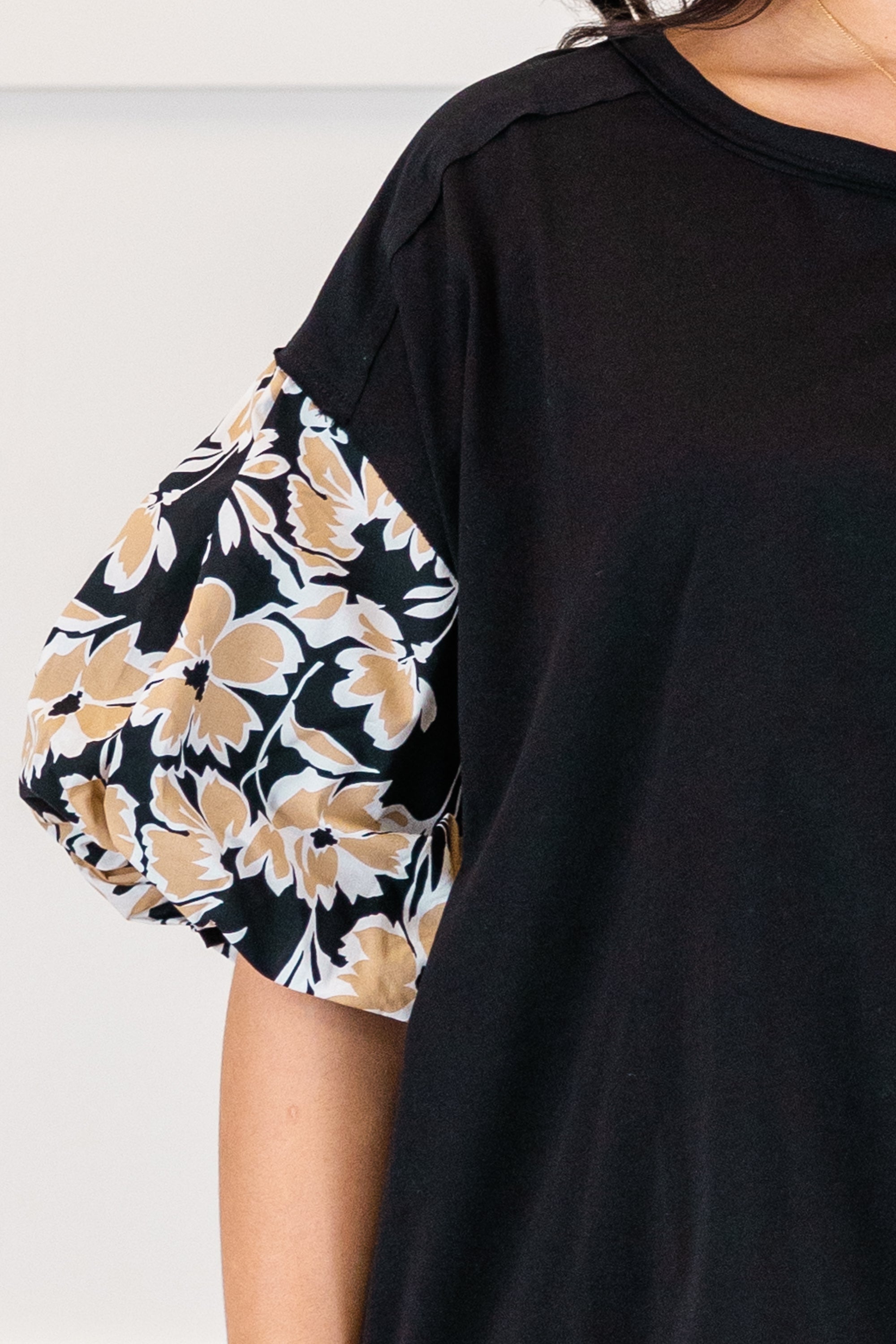 Love My Life Top, Black