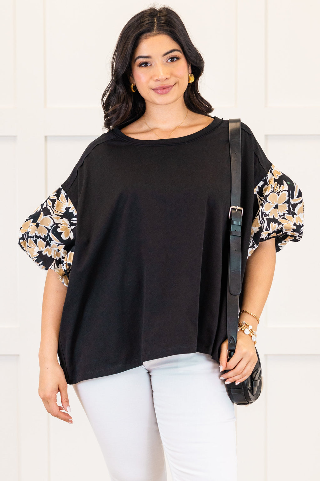Love My Life Top, Black