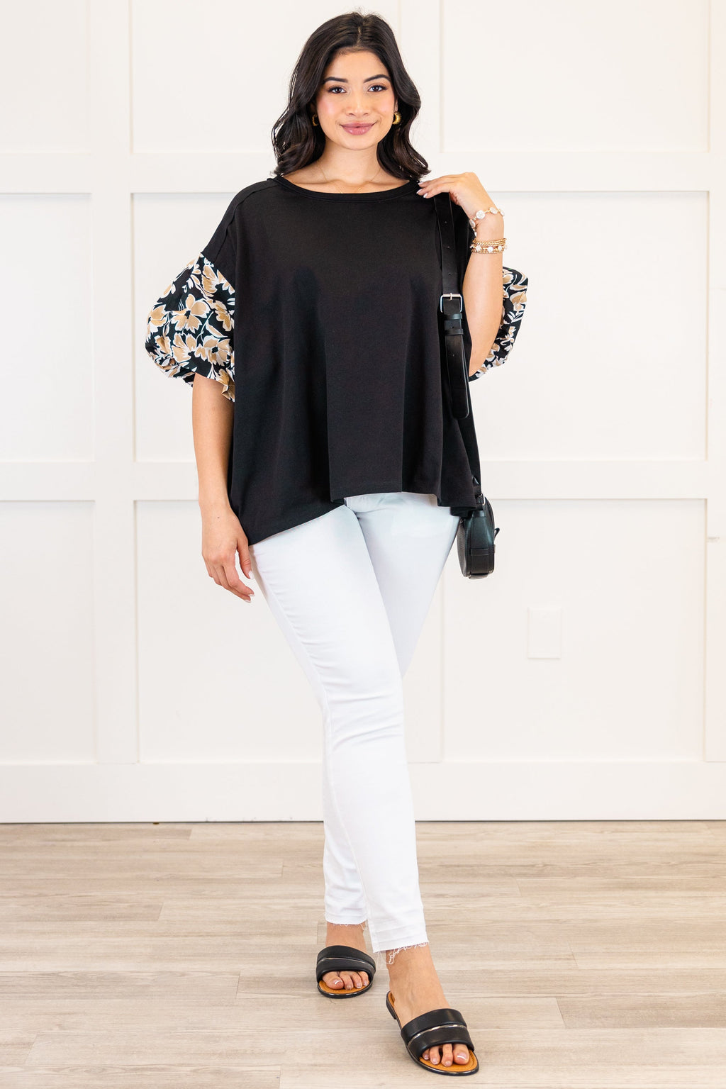 Love My Life Top, Black