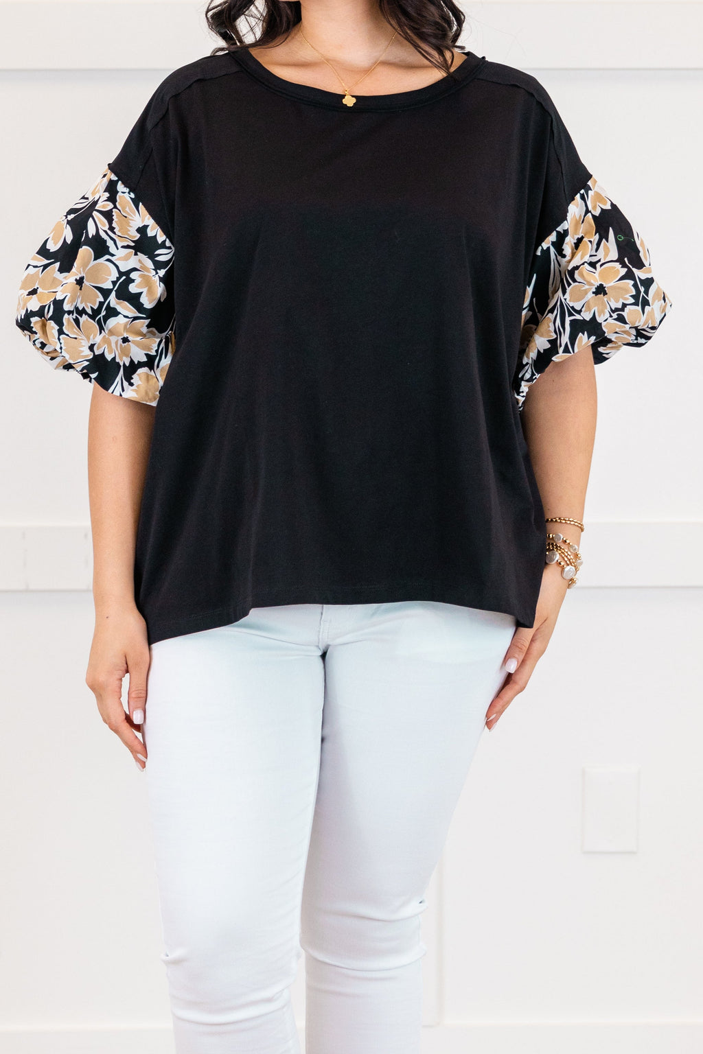 Love My Life Top, Black