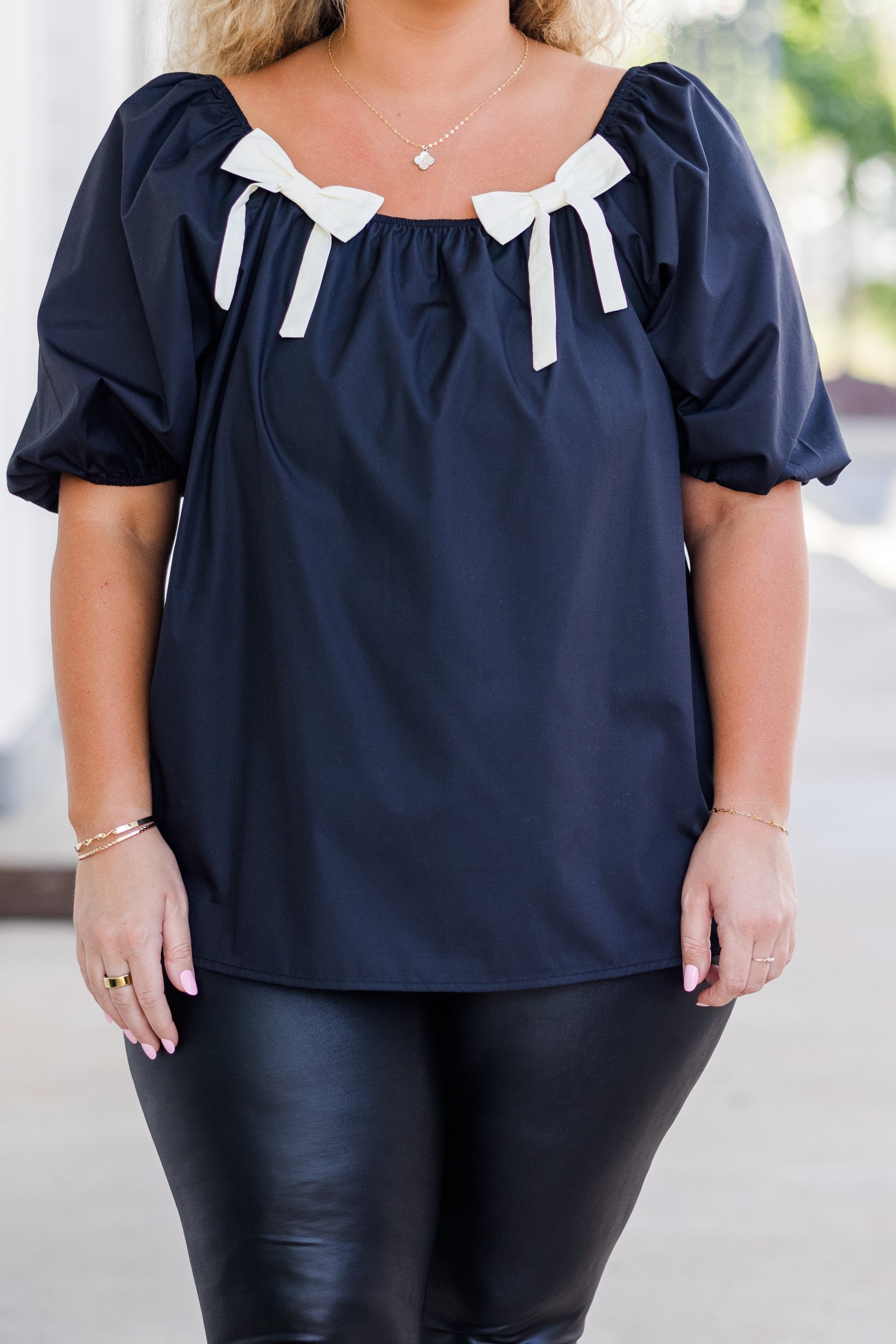 Love Will Win Top, Black