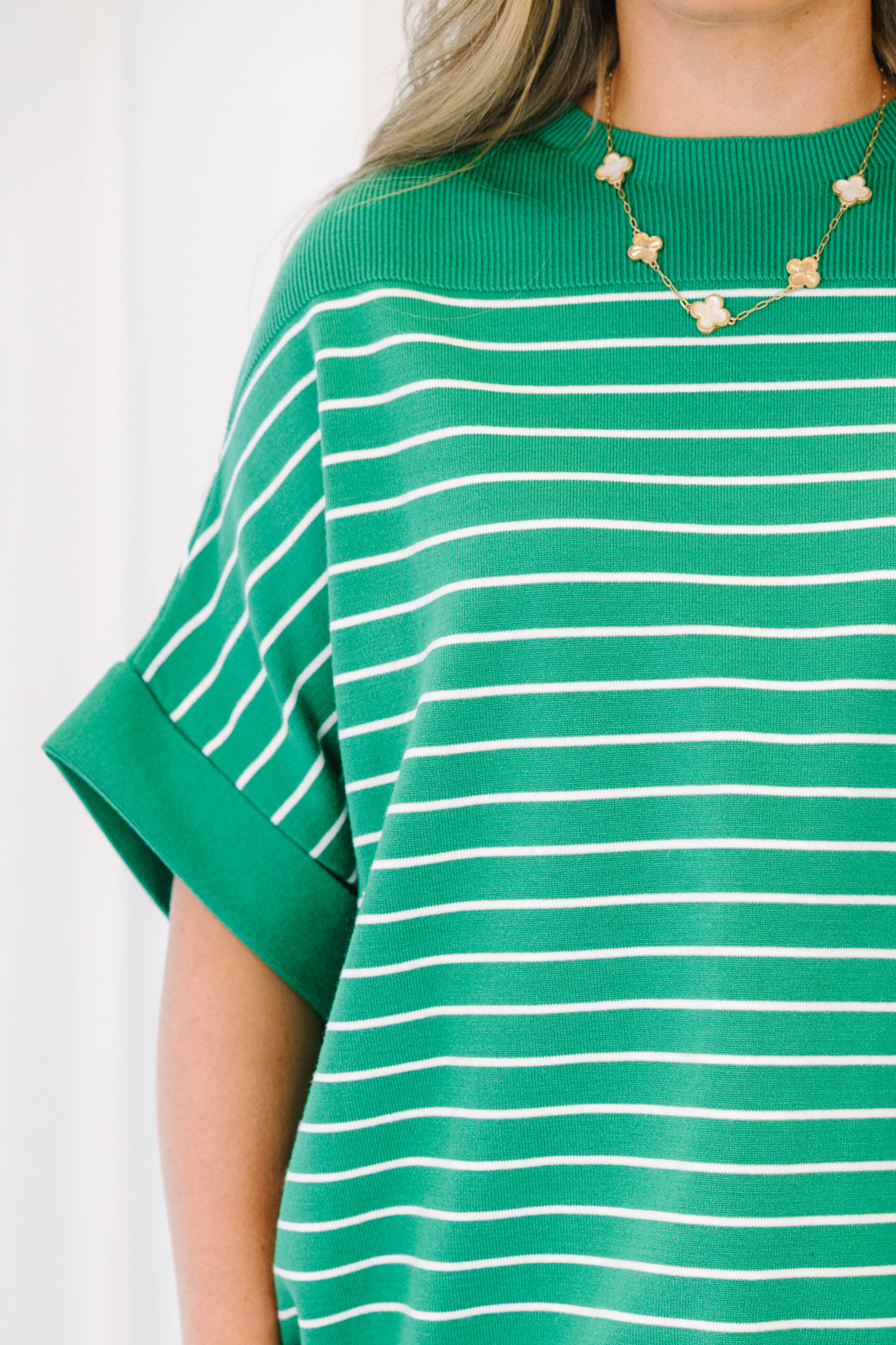 Love You Mean It Top, Kelly Green