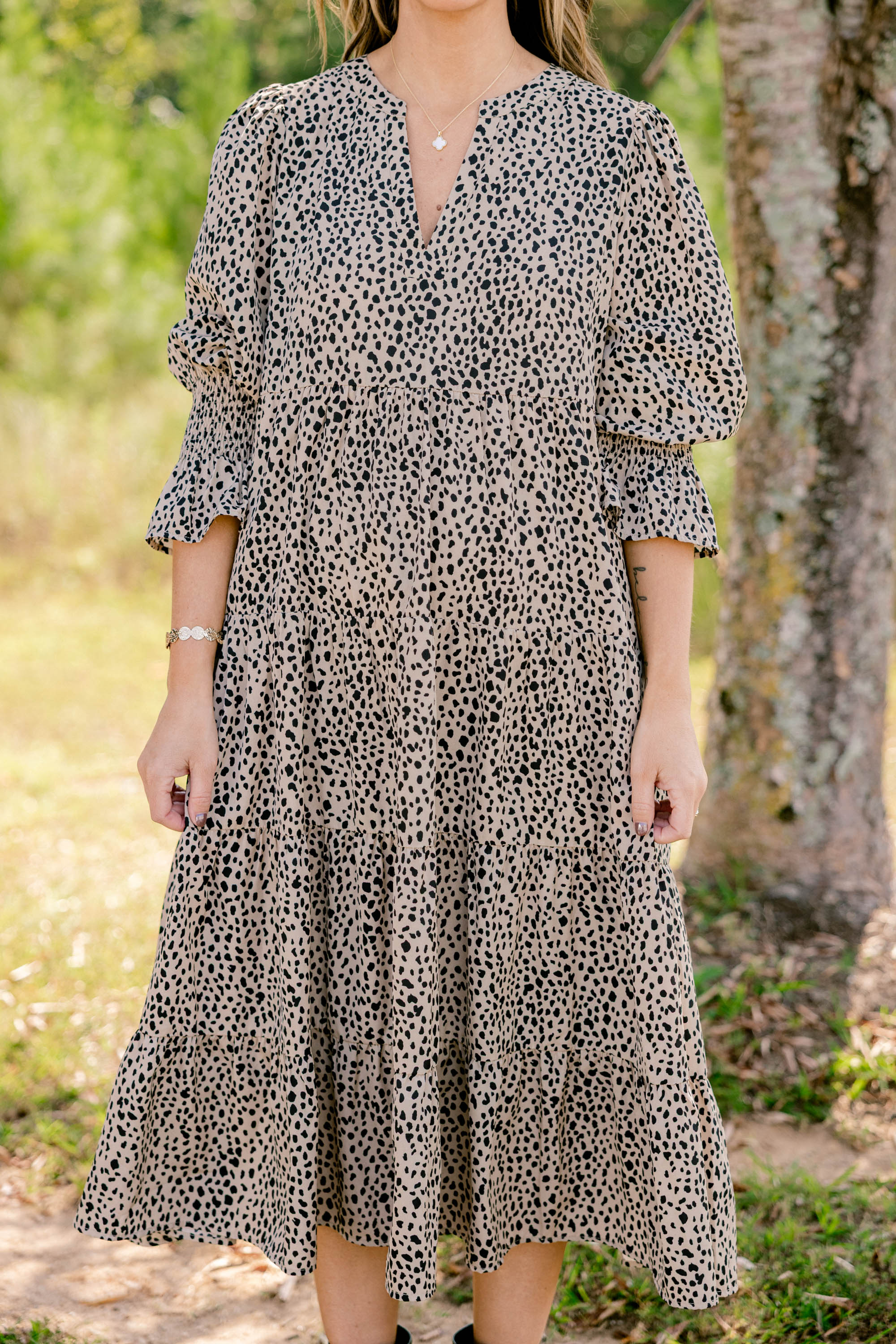 Love You So Dress, Brown Leopard
