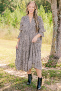 Love You So Dress, Brown Leopard